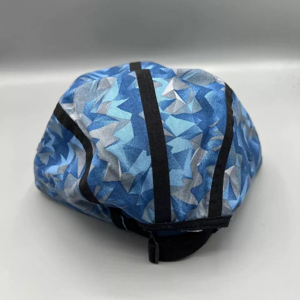 Jordan Brand Air Jordan 5 Panel Hat Blue Camo Jumpman Strap back Cap Size ONE SIZE - 5 Thumbnail