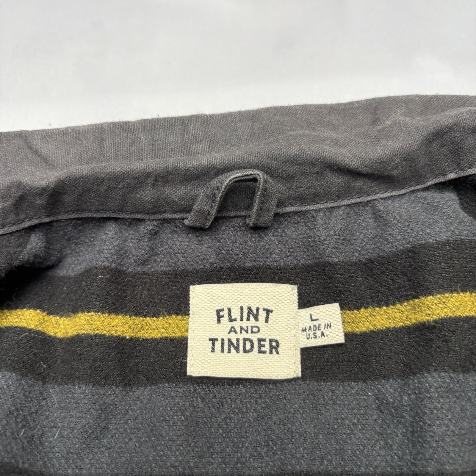 Flint And Tinder Flint and Tinder Waxed Trucker Jacket Flannel Lined Large Size US L / EU 52-54 / 3 - 5 Thumbnail