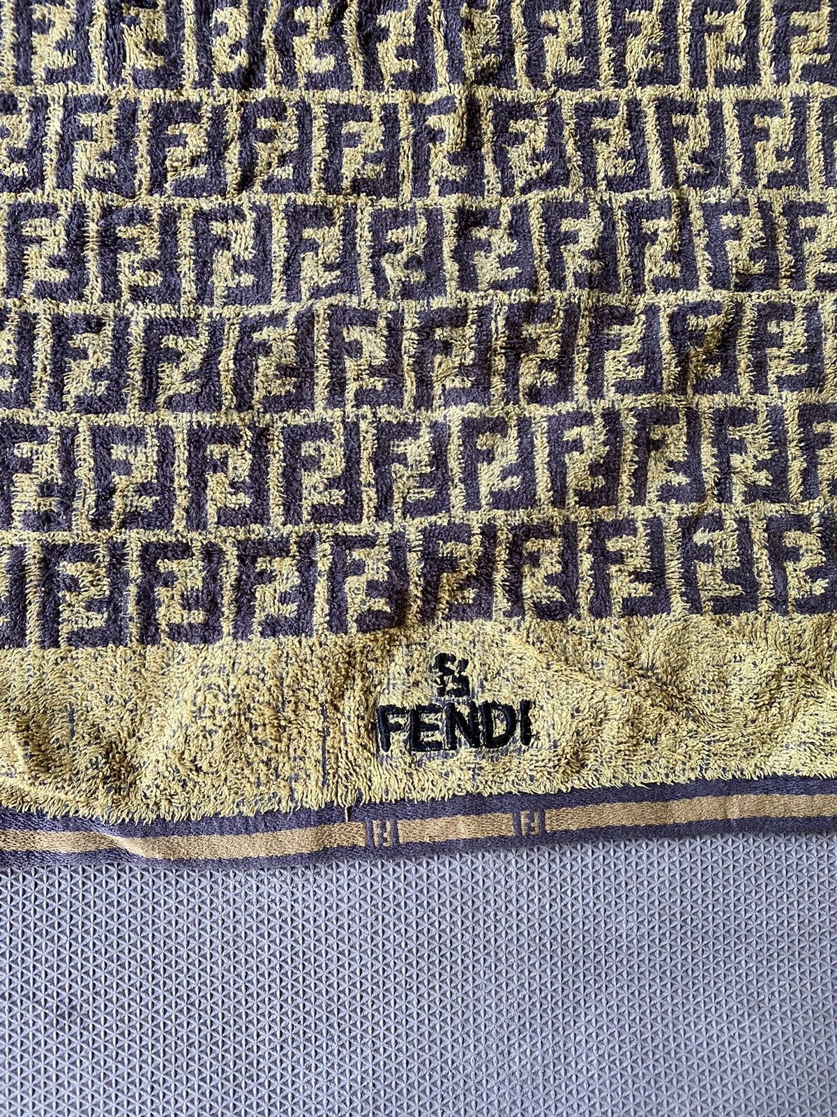 Designer × Fendi × Vintage Vintage Fendi monogram mini towel Size ONE SIZE - 3 Thumbnail