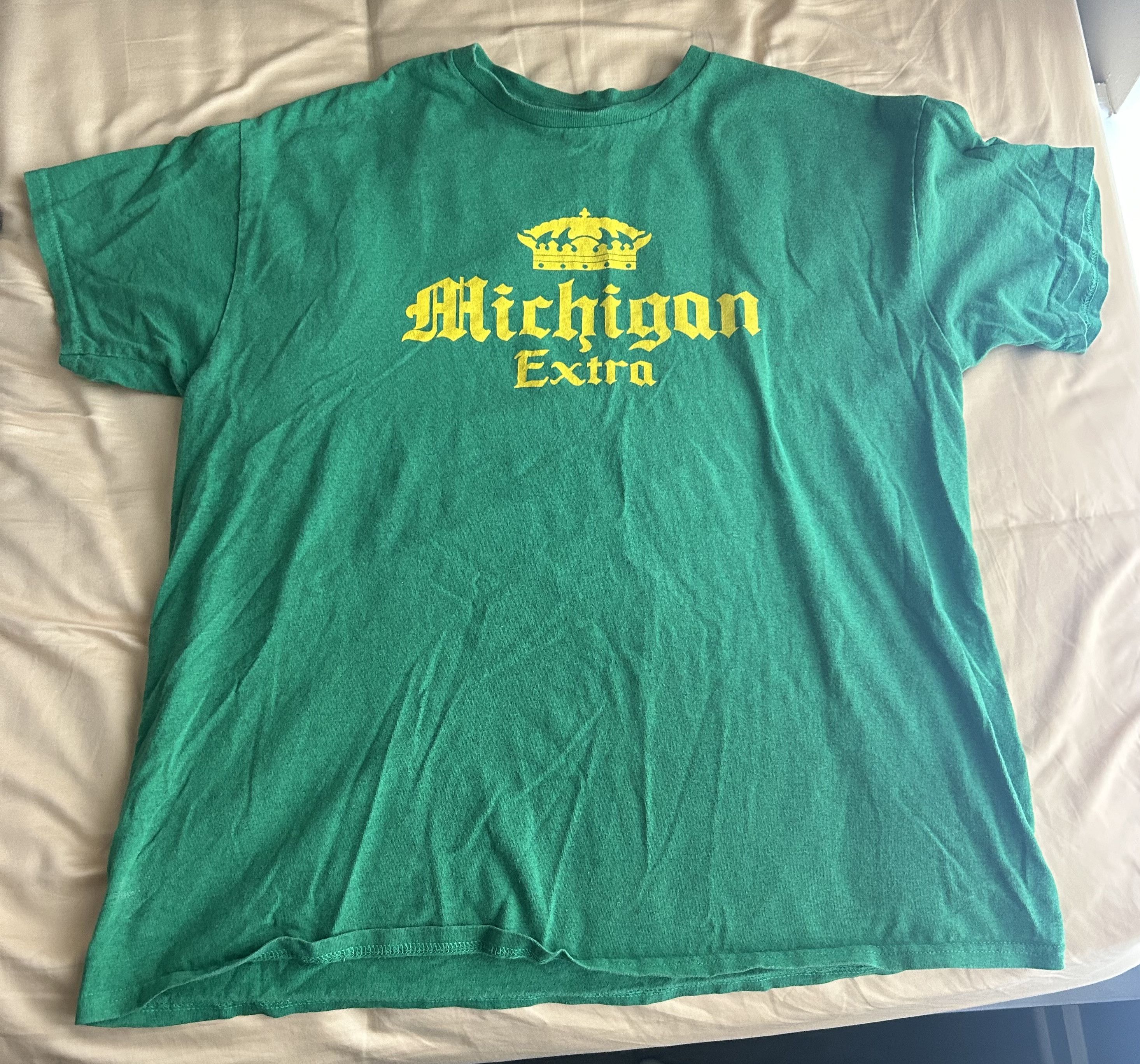 Fruit Of The Loom UMich St. Patrick's Day Shirt Size US XL / EU 56 / 4 - 1 Thumbnail