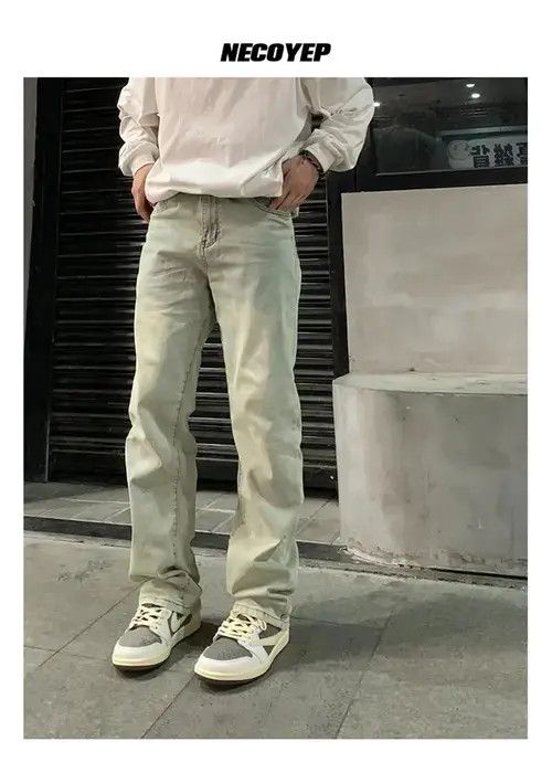 Japanese Brand × Jean Y2K Vintage Slim Fit Denim Size US 32 / EU 48 - 1 Thumbnail