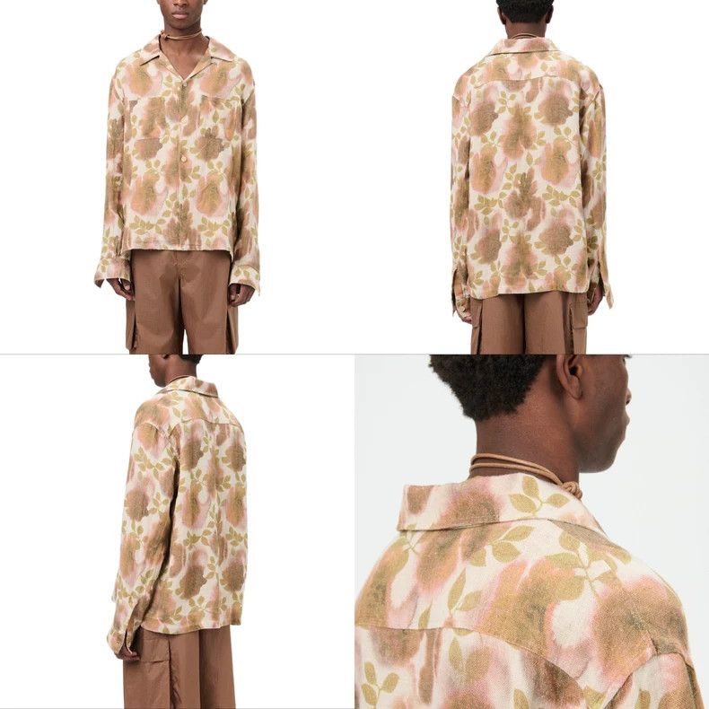 Our Legacy our legacy size 48 Plant and floral full-print tie-dyed cas Size US M / EU 48-50 / 2 - 7 Thumbnail