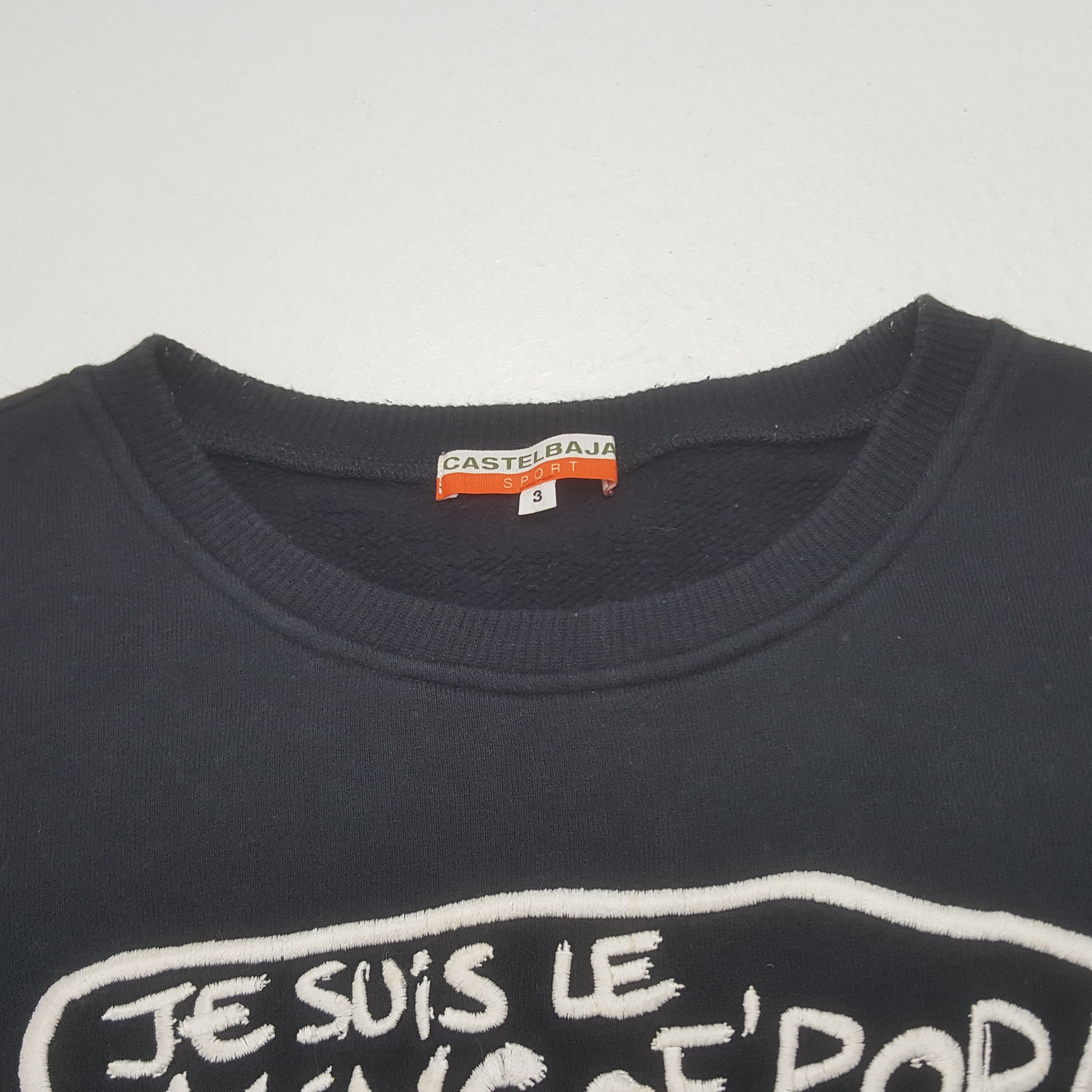 Jean Charles De Castelbajac Vintage Castelbajac Jesuis Le King Of Pop Sweatshirt C310N23 Size US M / EU 48-50 / 2 - 4 Thumbnail