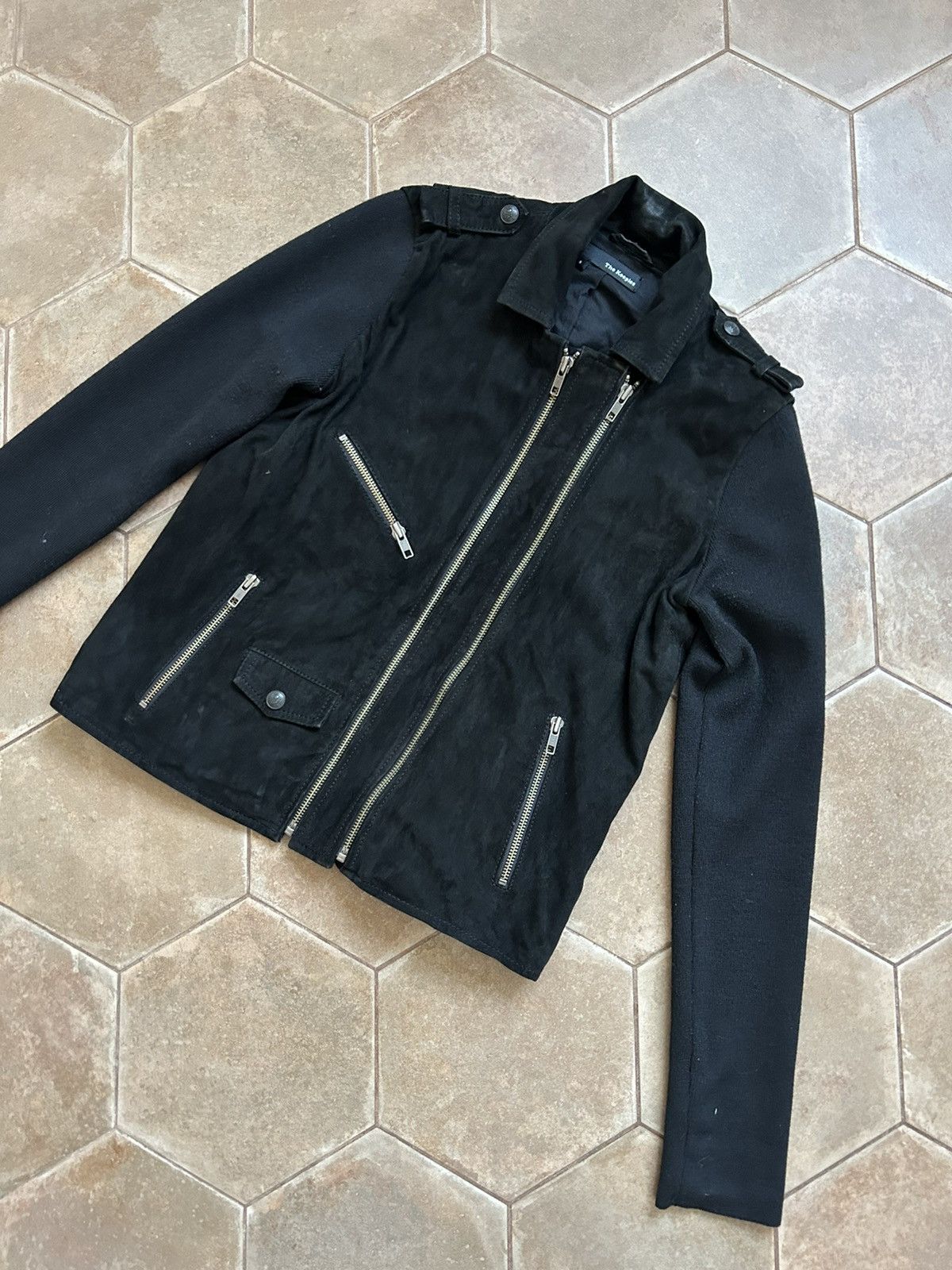 The Kooples THE KOOPLES SUEDE LEATHER JACKET Size S / US 4 / IT 40 - 2 Thumbnail