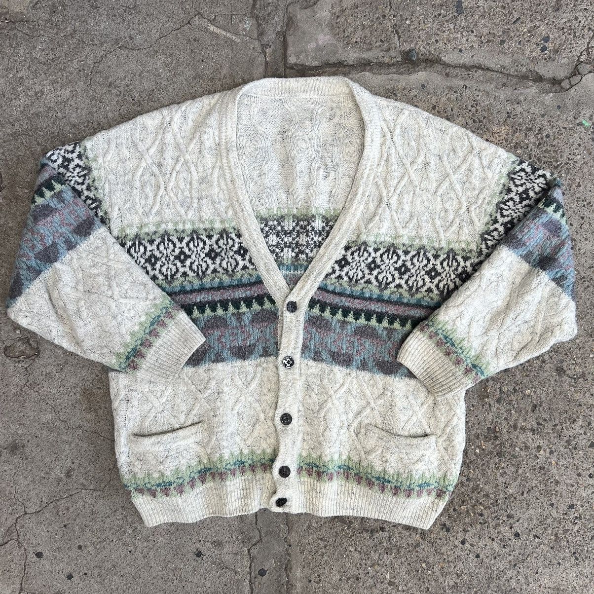 Vintage Vintage Sweater Knit Boxy Oversize Coogi Y2K 90s Size US XL / EU 56 / 4 - 1 Thumbnail