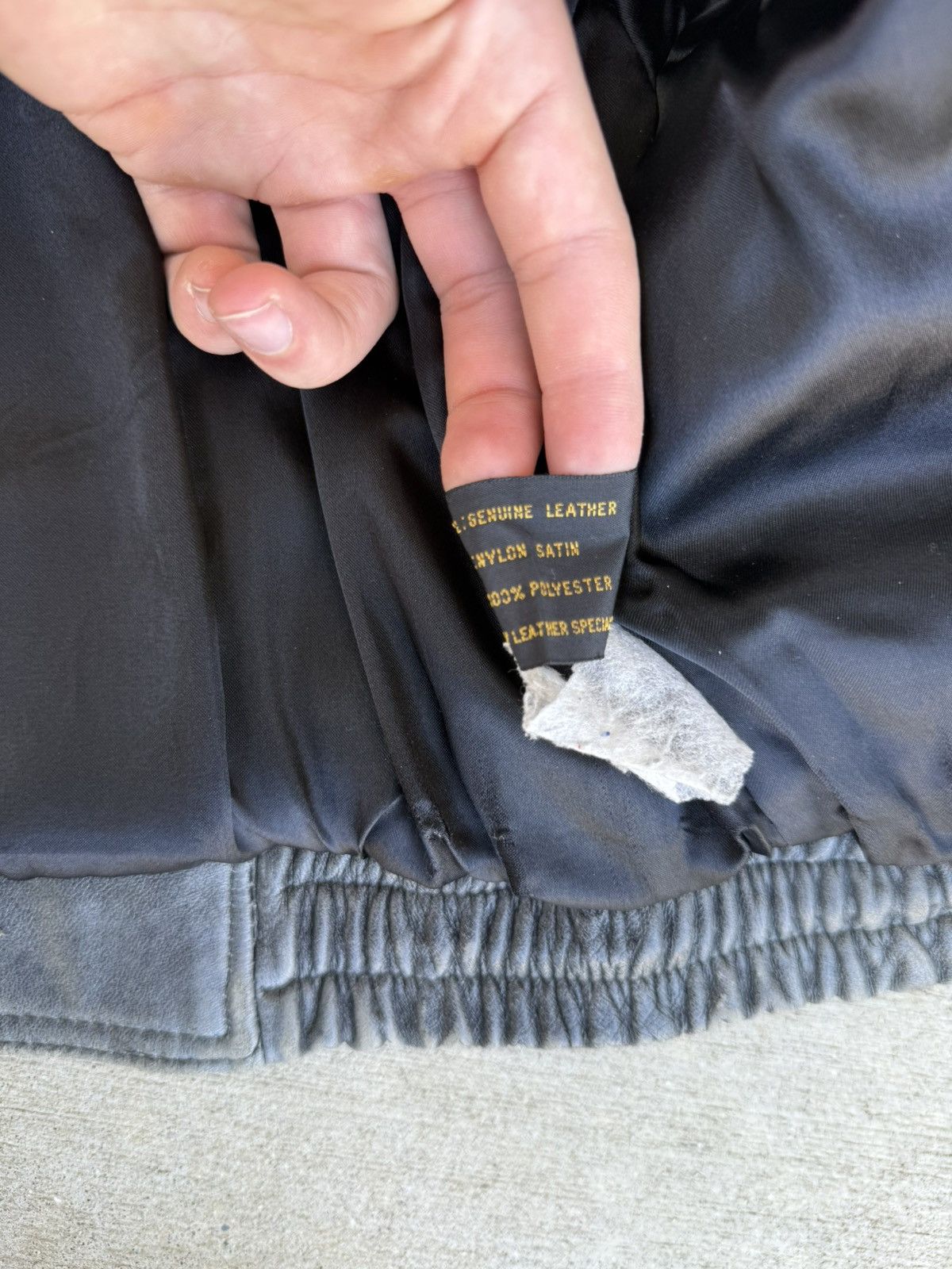 Designer × Genuine Leather × Vintage Vintage 80’s Greenwich Leather Jacket Size US M / EU 48-50 / 2 - 13 Thumbnail