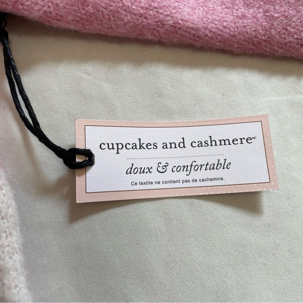 Other NWT New Cupcakes & Cashmere Hearts Pink High Neck Sweater S Size M / US 6-8 / IT 42-44 - 8 Thumbnail