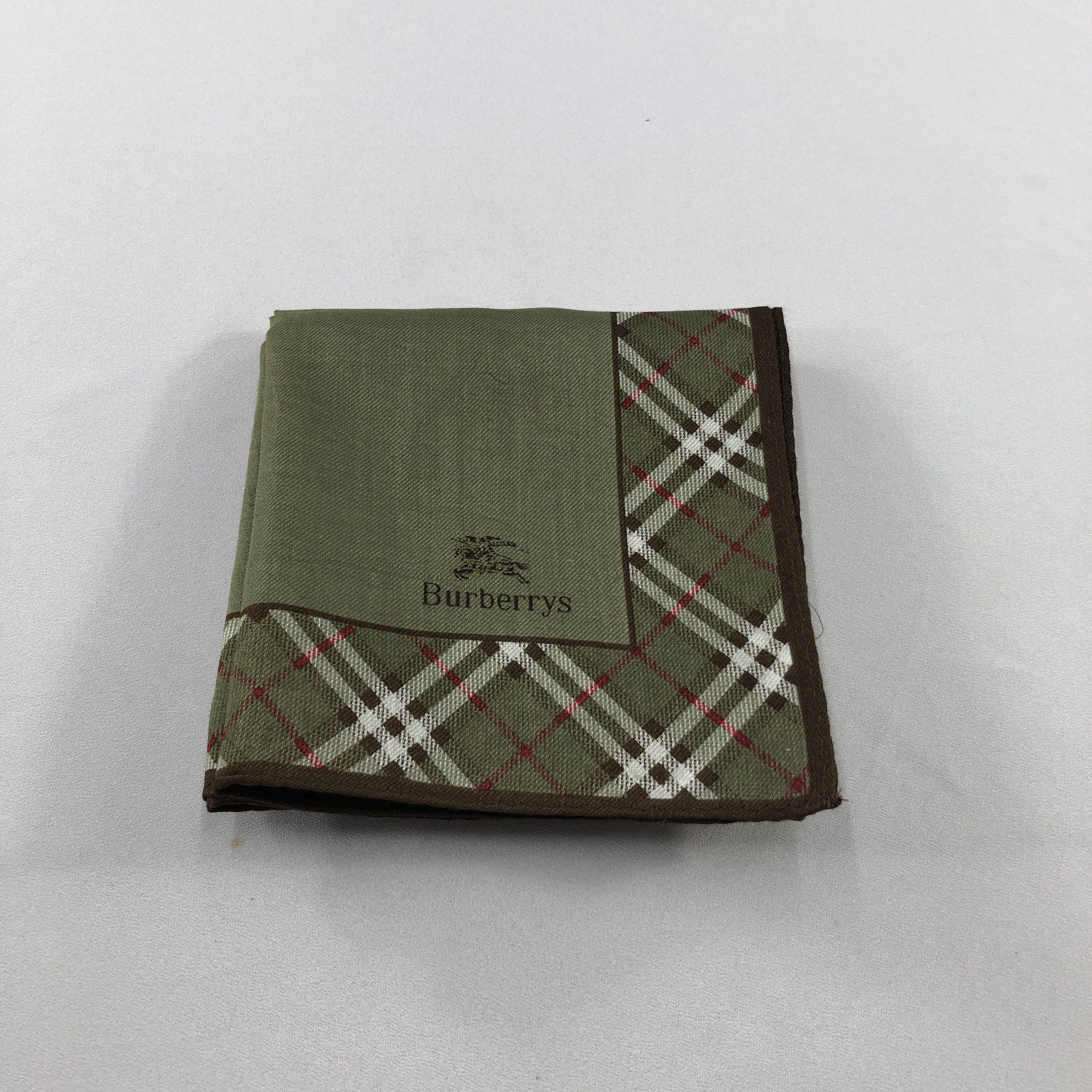 Burberry Burberry Handkerchief Neckerchief Bandana H3077 Size ONE SIZE - 10 Thumbnail