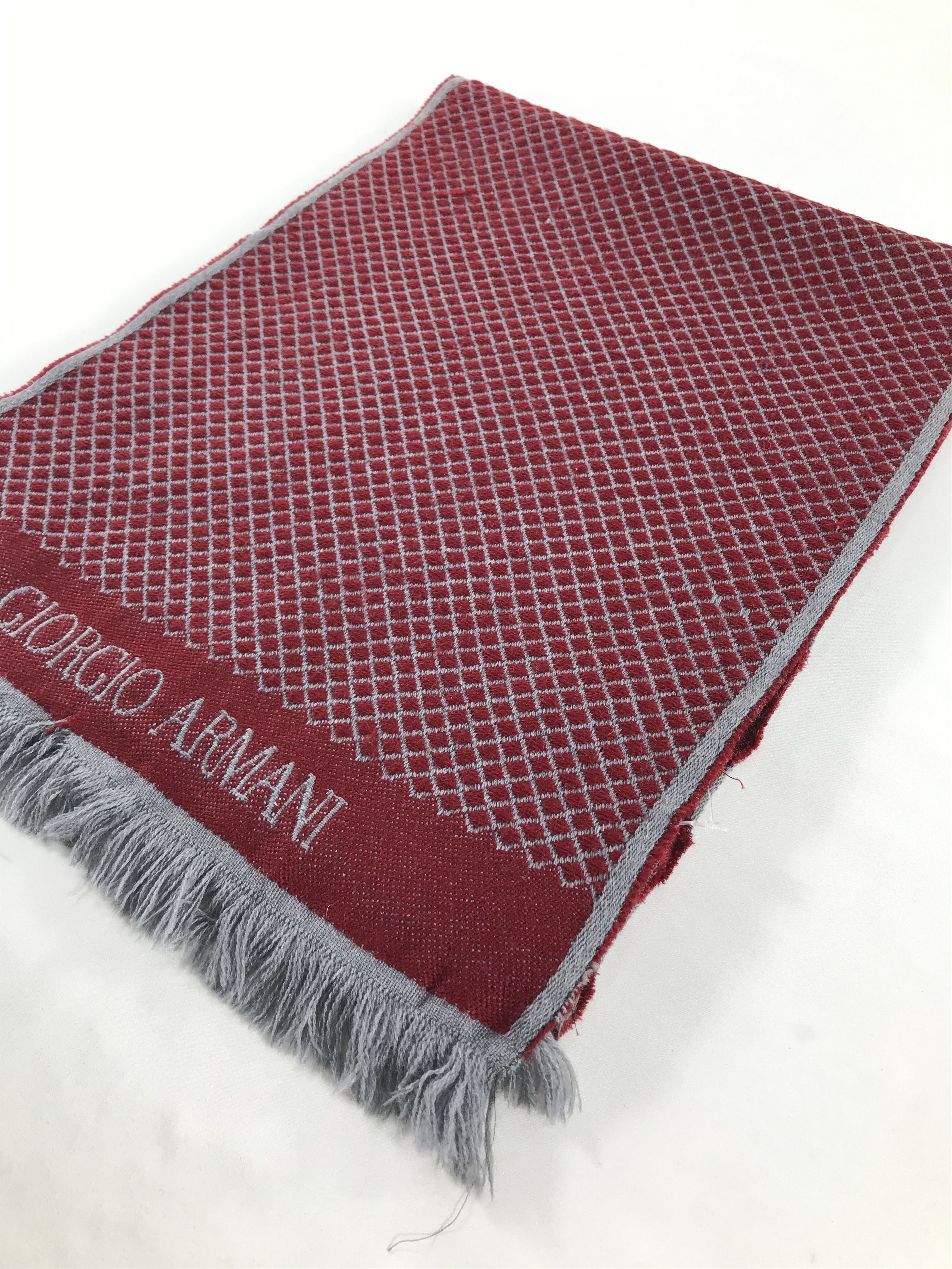 Giorgio Armani Vintage Giorgio Armani Scarf/Muffler/Neckwear MF1484 Size ONE SIZE - 3 Thumbnail