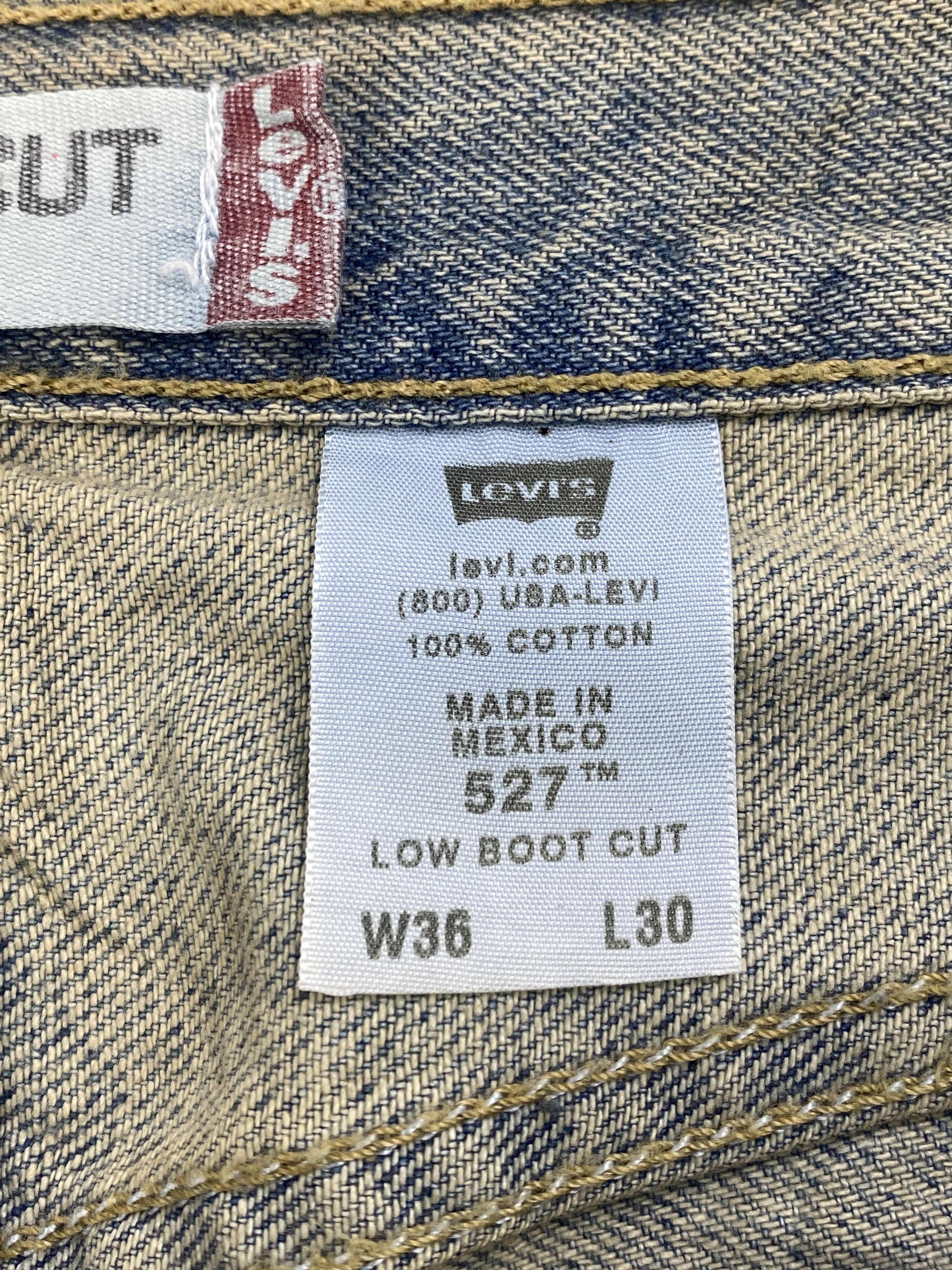 Levi's × Vintage Rusty Vintage Levis 527 Flared Bootcut Jeans Size US 36 / EU 52 - 7 Thumbnail
