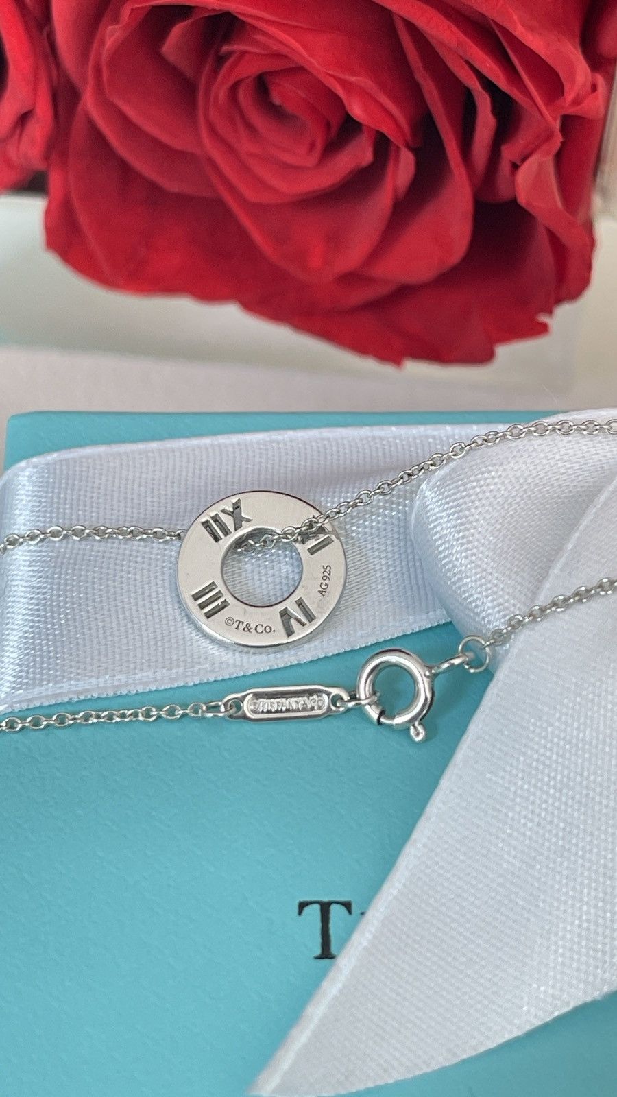 Tiffany & Co. Tiffany & Co. Atlas Circle Pendant Silver 16” inch NEW Size ONE SIZE - 8 Thumbnail