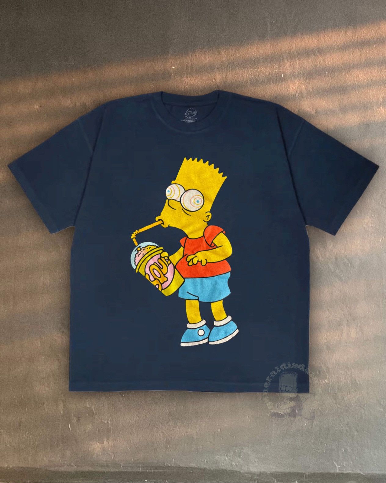 The Simpsons vintage bart simpson squish icee stoner oversized thrashed t Size US XL / EU 56 / 4 - 1 Thumbnail