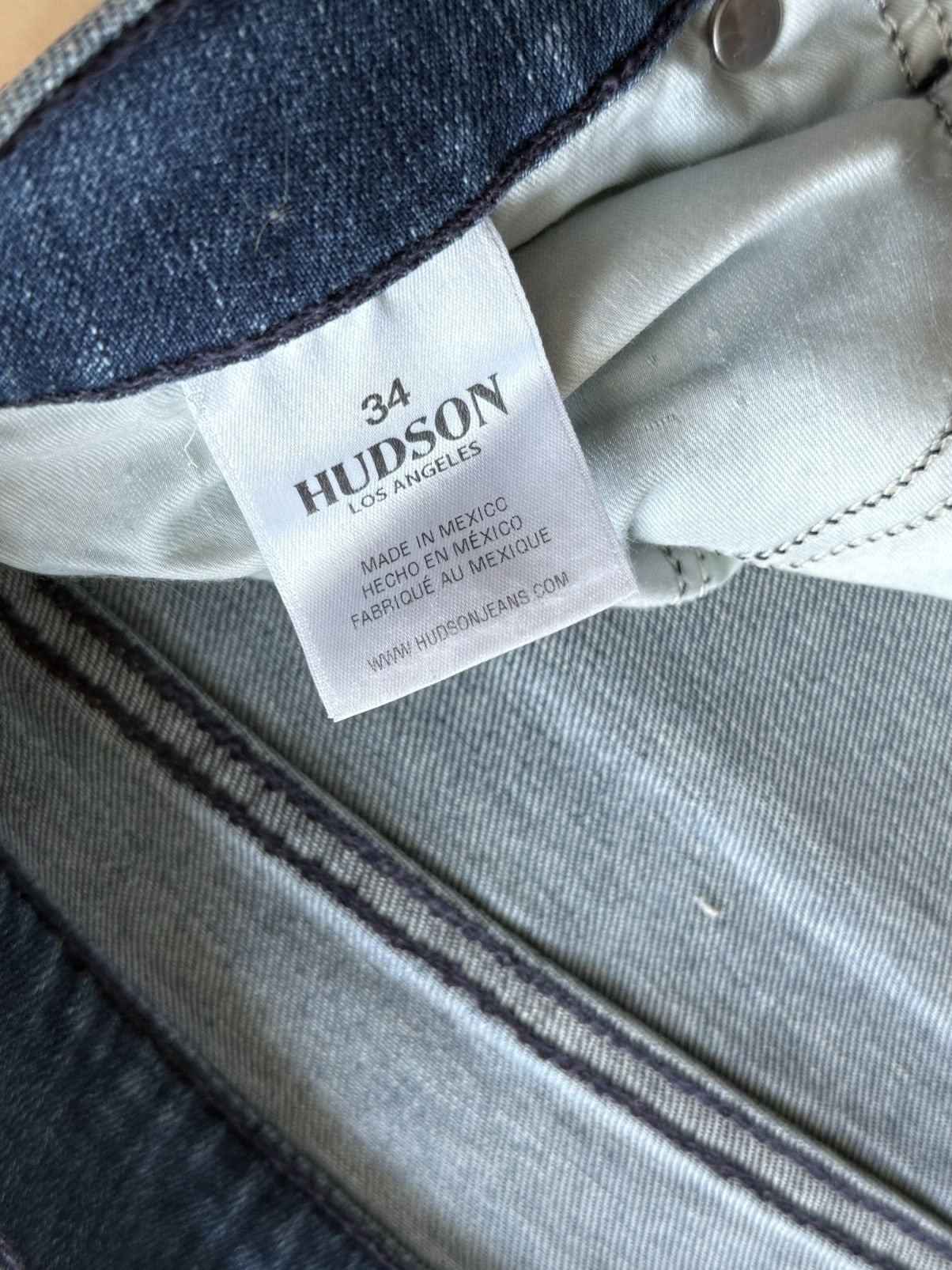 Hudson New Hudson LA Barbara high rise super skinny ankle jeans Size US 34 / EU 50 - 7 Thumbnail