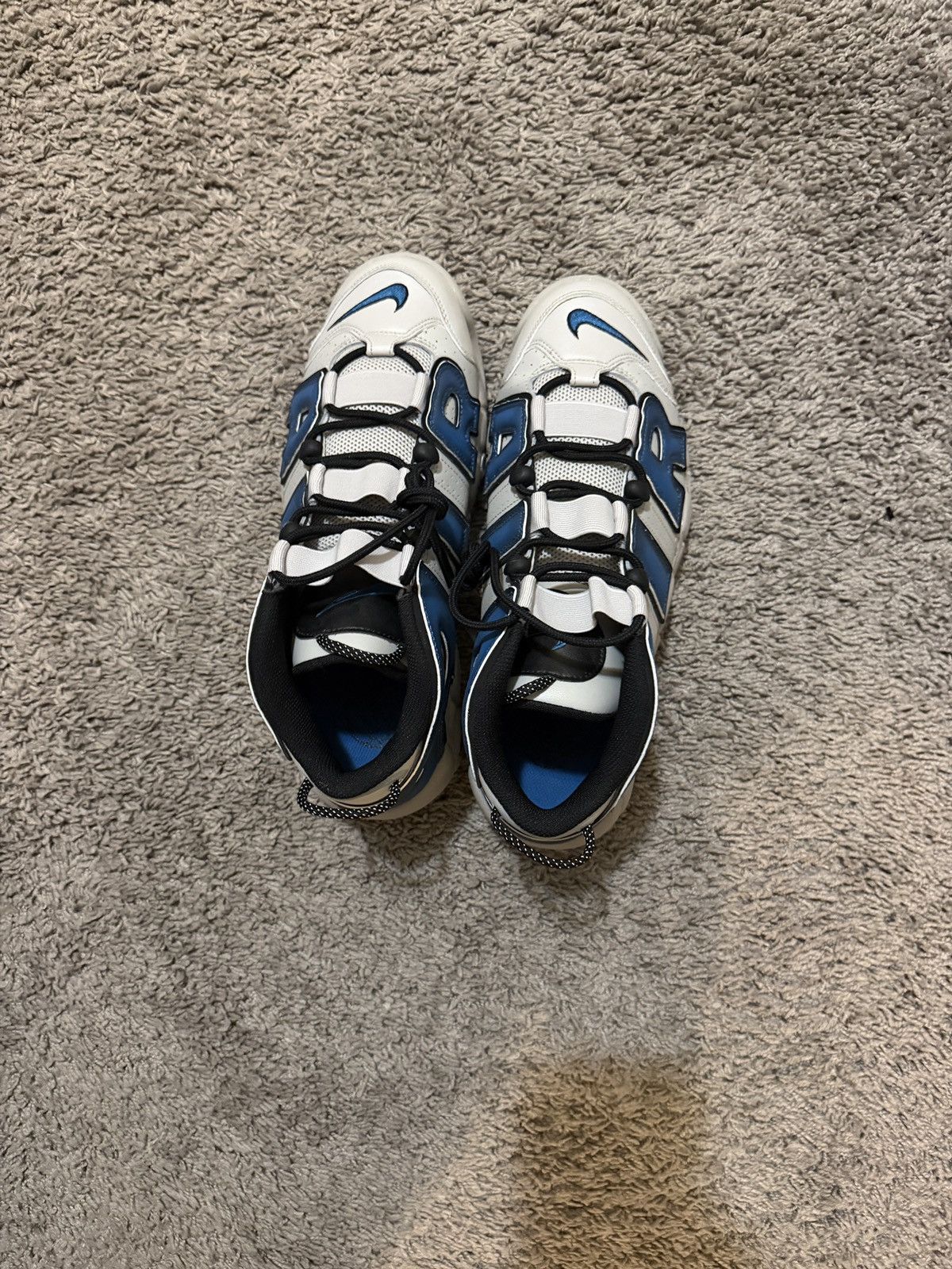 Nike Nike Air More Uptempo Universal Blue Size US 12 / EU 45 - 4 Thumbnail