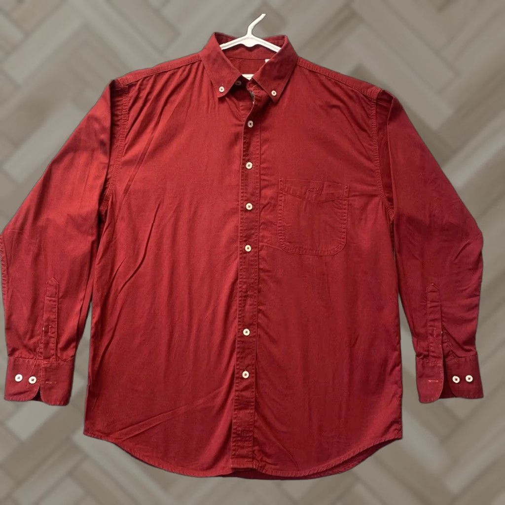 Vintage Resistol Men's Shirt Embroidered Rodeo Gear Red Long Sleeve M Western /103-39 Size US M / EU 48-50 / 2 - 1 Thumbnail