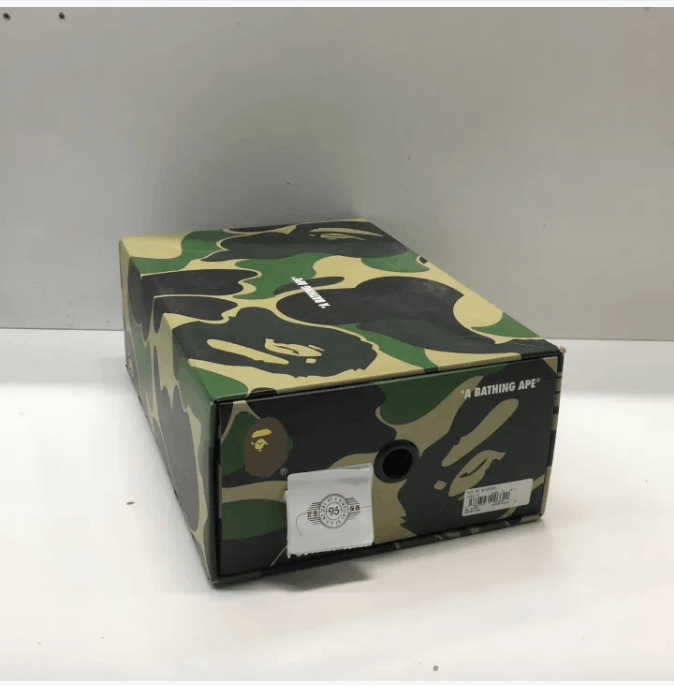 Bape A Bathing Ape Bapesta Low White Camo Star Sneakers Size US 10 / EU 43 - 10 Thumbnail