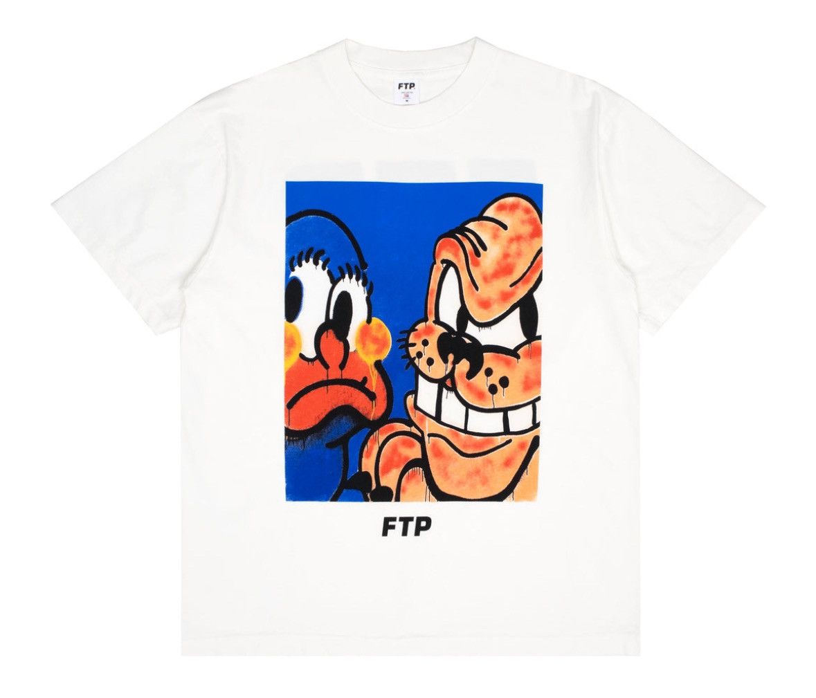 Fuck The Population FTP + Slawn Dog Tee White size XXL Size US XXL / EU 58 / 5 - 1 Thumbnail