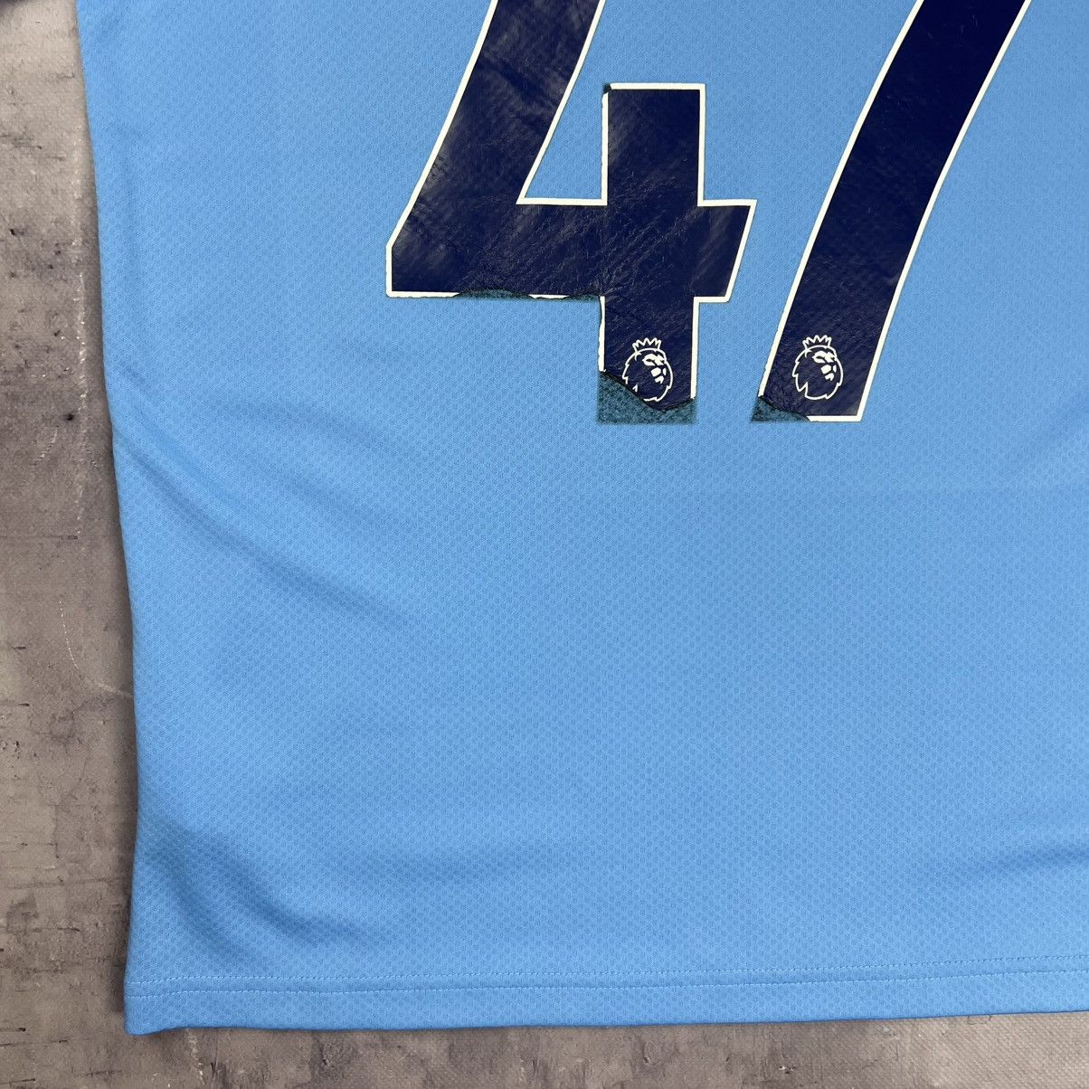 Puma Rare! Foden 47 Puma Manchester City Soccer Jersey Shirt 00s Size US M / EU 48-50 / 2 - 19 Thumbnail