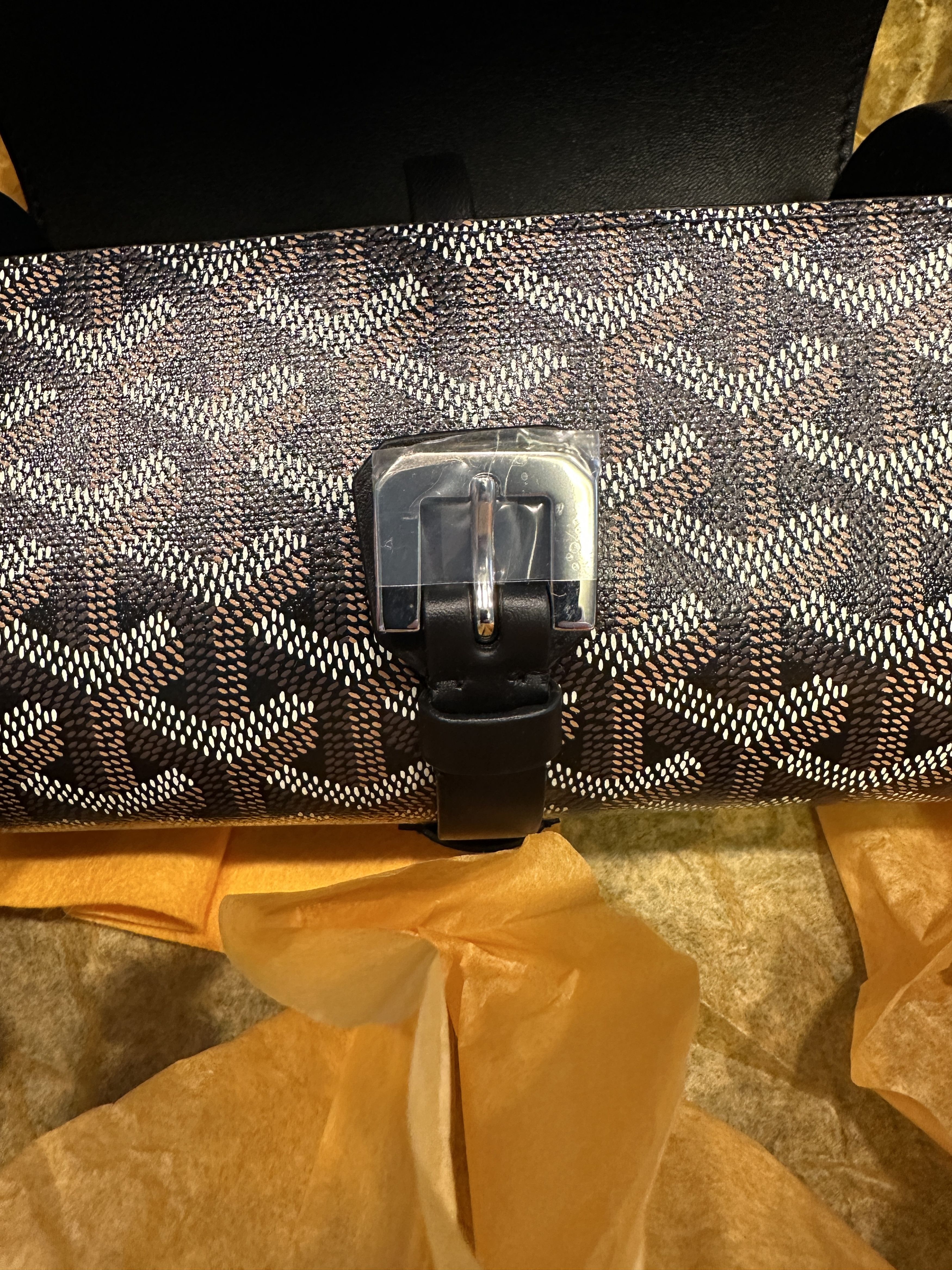 Goyard Goyard Double Travel Watch Roll Black BRAND NEW RARE Size ONE SIZE - 5 Thumbnail