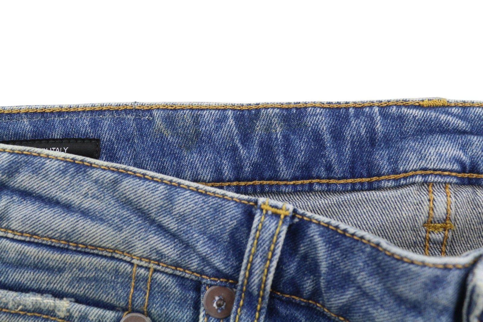 R13 KICK FIT 31 Kelly Faded Distress PS26 88281 Size 31" - 12 Thumbnail