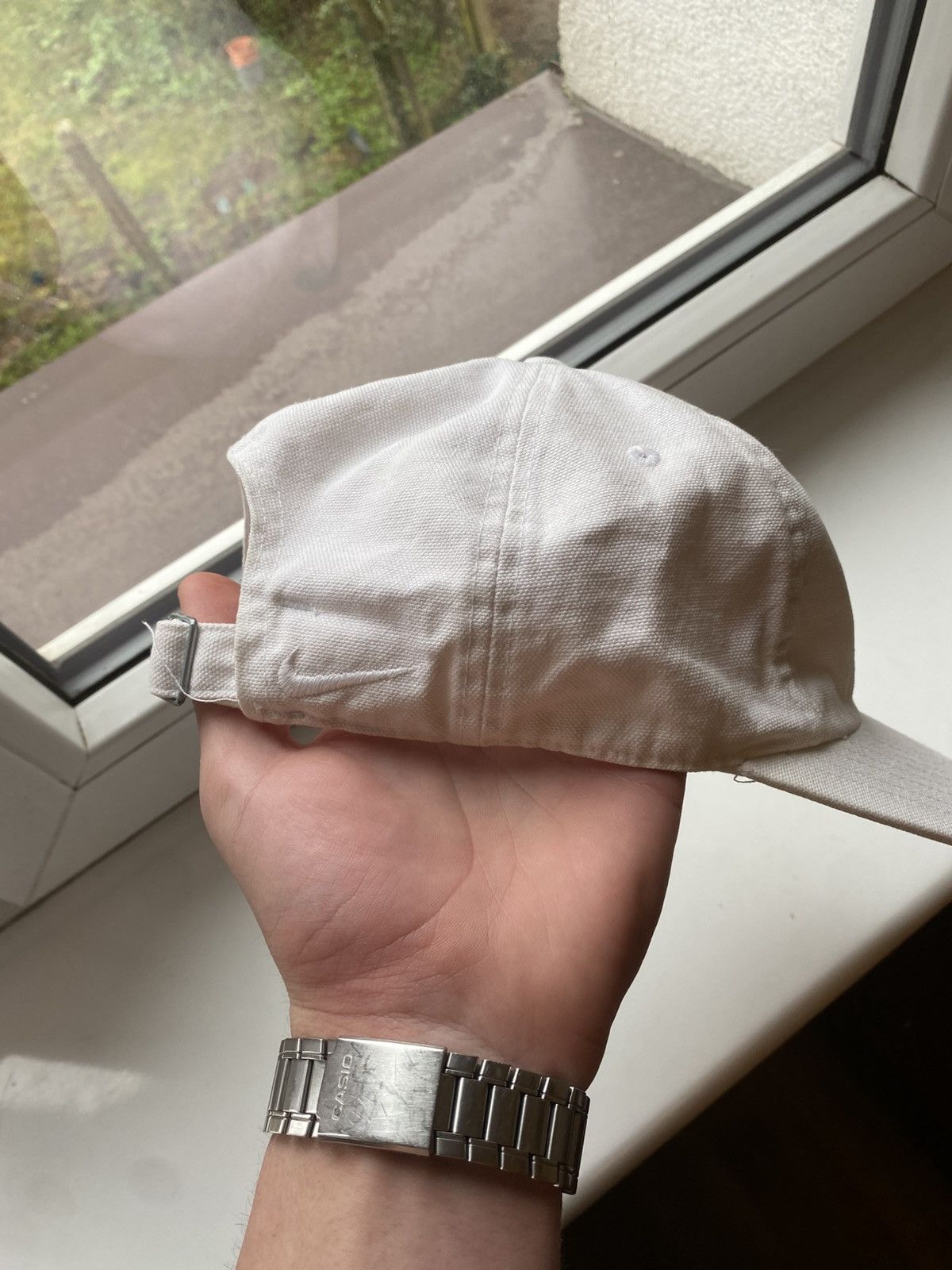 Nike × Vintage Vintage Nike White Cap – Minimal Logo Size ONE SIZE - 2 Thumbnail