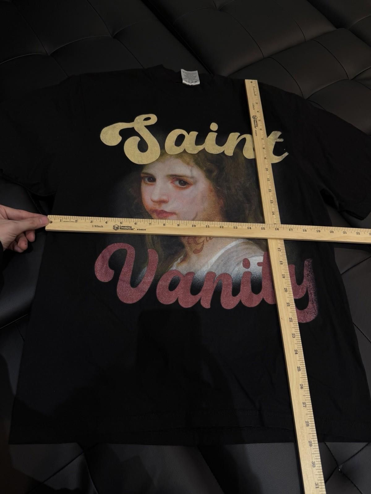 Saint Vanity Size M - Saint Vanity T-shirt 2025 Black/Red Authentic (NEW) Size US M / EU 48-50 / 2 - 6 Thumbnail