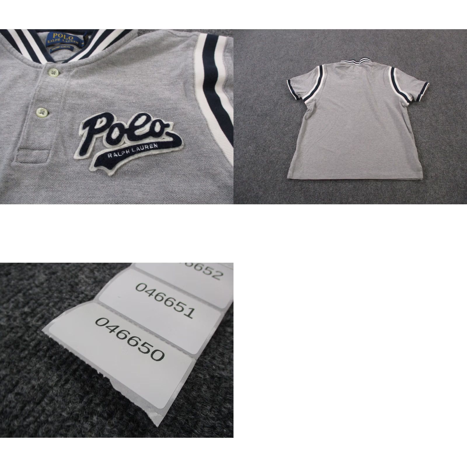 Polo Ralph Lauren Polo Ralph Lauren Shirt Mens M Classic Fit Golf Logo Band Collar Casual Short Sleeve Gray Cotton Knit Polo Size US M / EU 48-50 / 2 - 8 Thumbnail