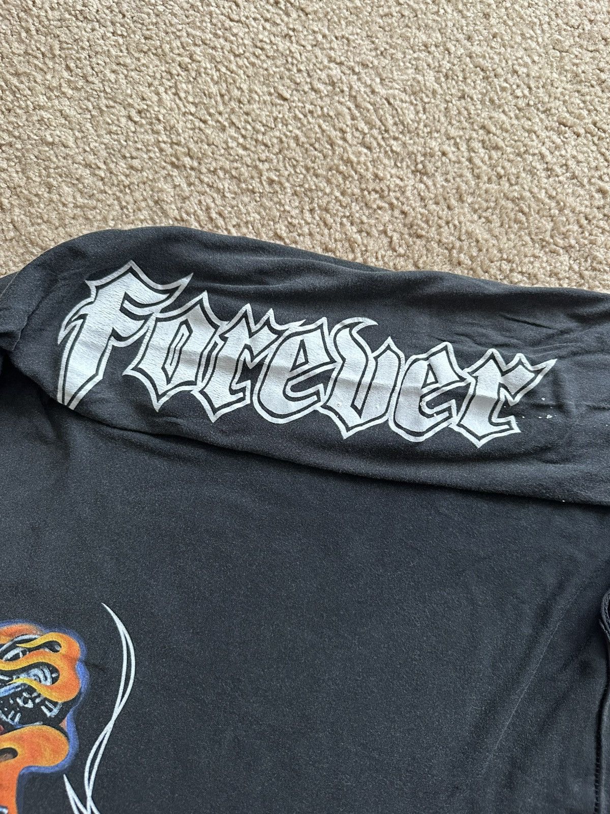 HMDD HMDD Ghost Rider Harley Long Sleeve Size XLarge Size US XL / EU 56 / 4 - 4 Thumbnail