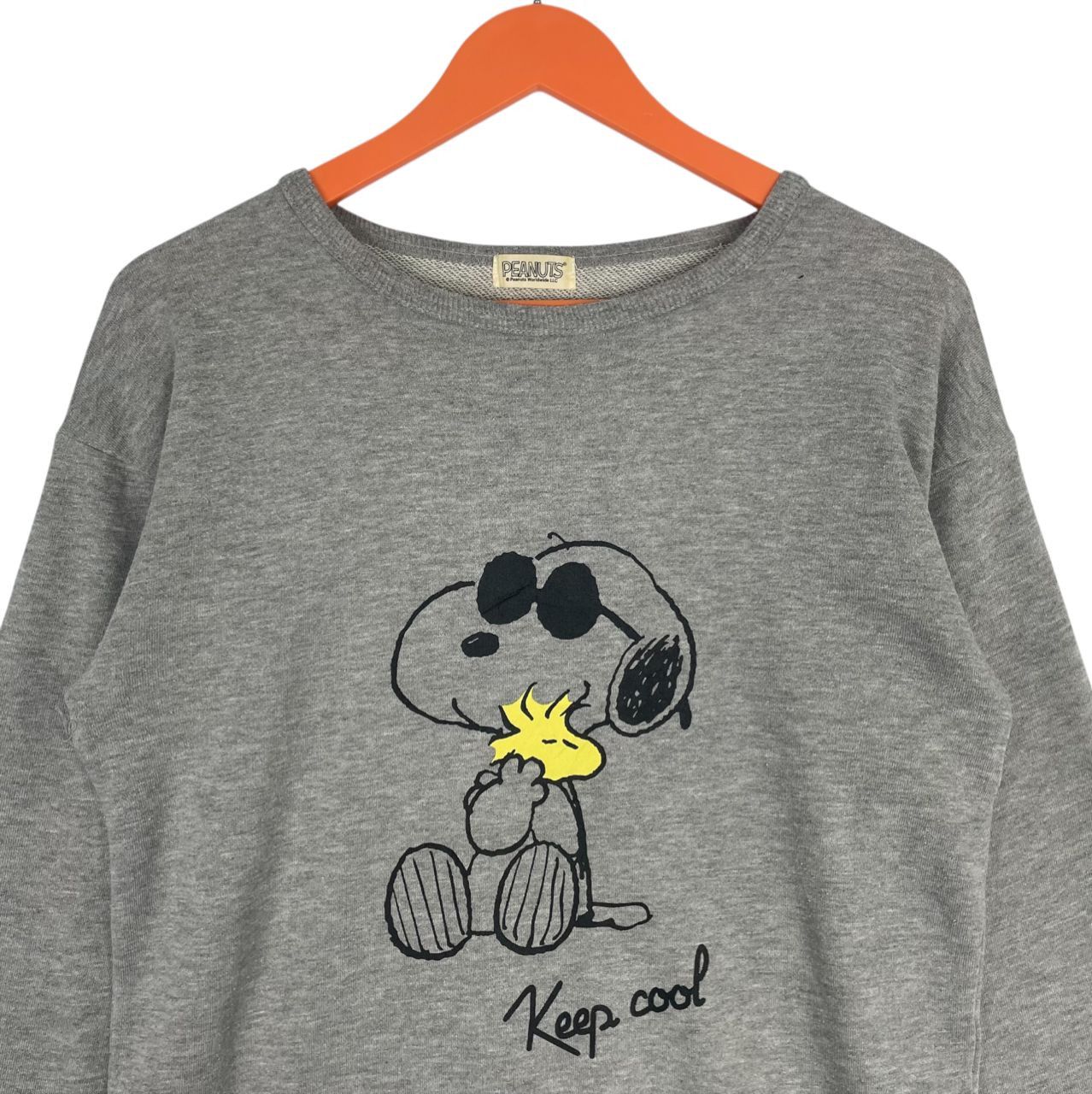 Peanuts Vintage Peanuts Snoopy Big Logo Pullover Crew Sweatshirt Size S / US 4 / IT 40 - 4 Thumbnail