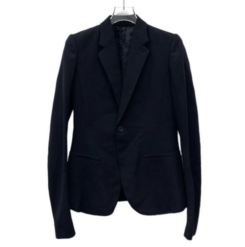 Rick Owens Rick Owens Black Slim Blazer Size S / US 4 / IT 40 - 1 Thumbnail