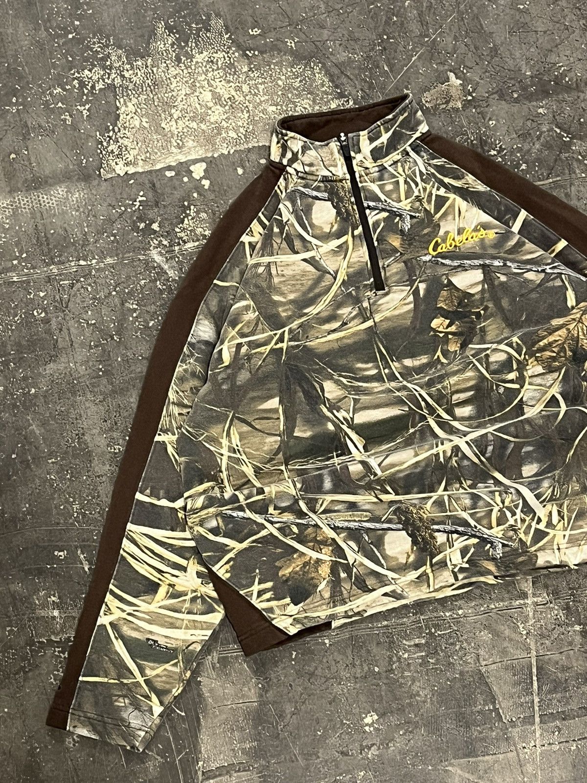 Realtree Vintage real tree 1/4th zip up hoodie Size US XL / EU 56 / 4 - 1 Thumbnail