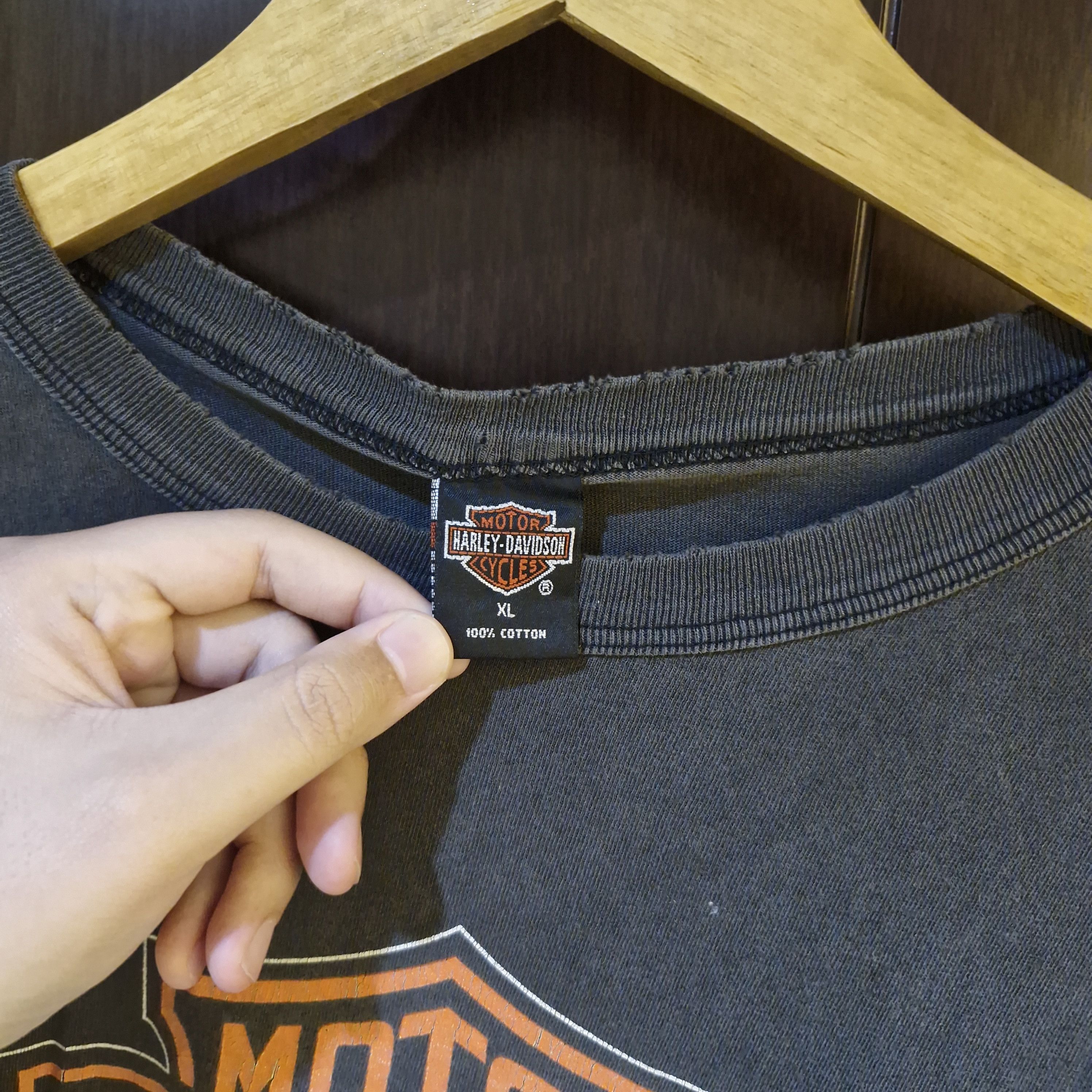 Harley Davidson Whites Harley Davidson Lebanon Pennsylvania 1995 Sleveless Size US XL / EU 56 / 4 - 4 Thumbnail