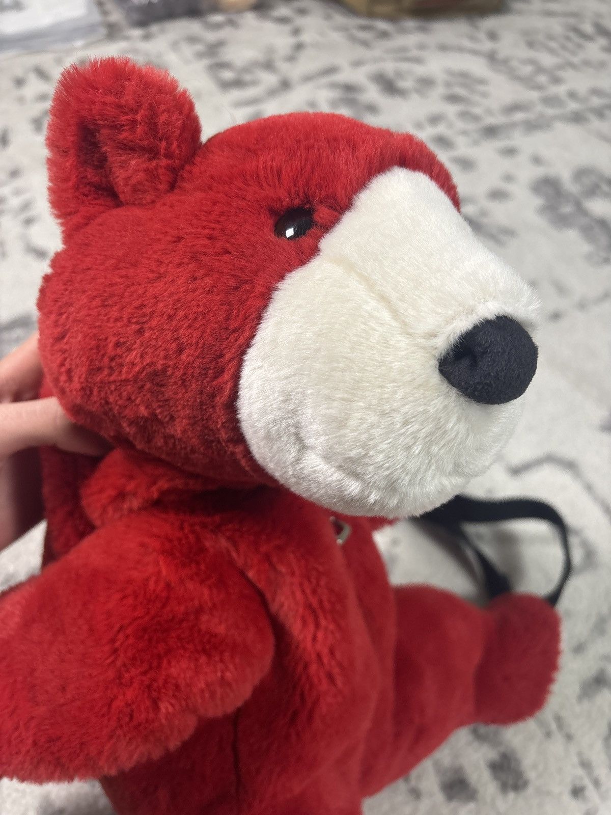 Dolce & Gabbana DOLCE & GABANA RED BEAR PLUSH BAG BACKPACK Size ONE SIZE - 4 Thumbnail