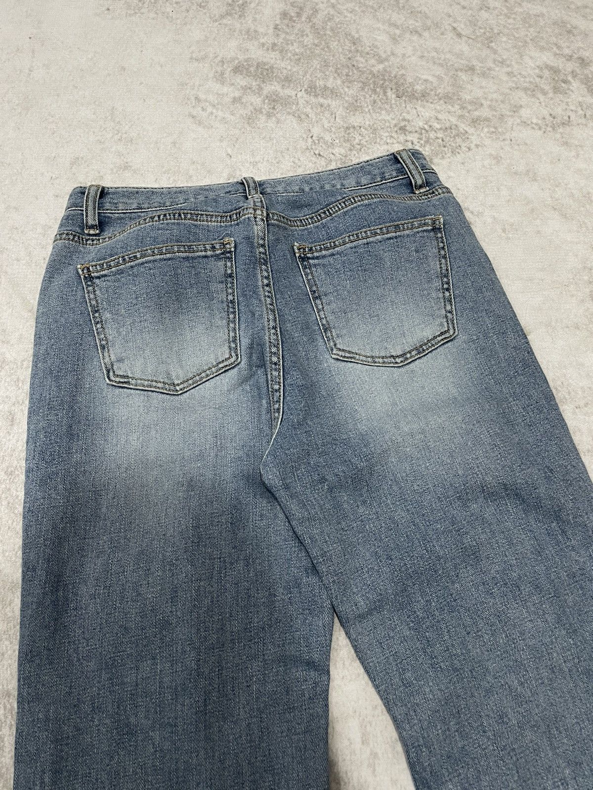 Hysteric Glamour 2000s flared baggy japan wash y2k style Size US 28 / EU 44 - 7 Thumbnail