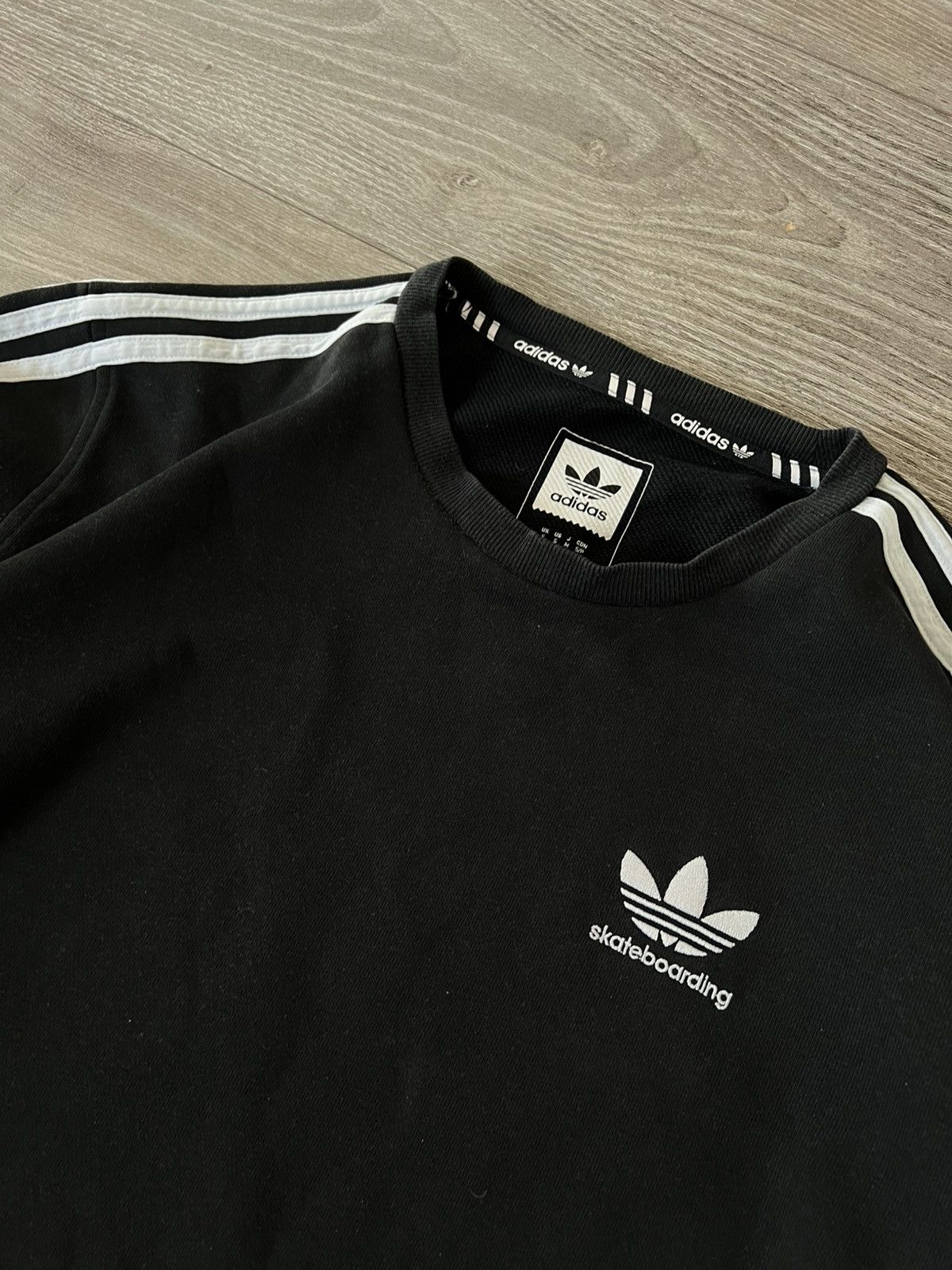 Adidas × Designer ‼️Vintage Adidas Skateboarding Knit Logo 3St Sweatshirt‼️ Size US S / EU 44-46 / 1 - 17 Thumbnail