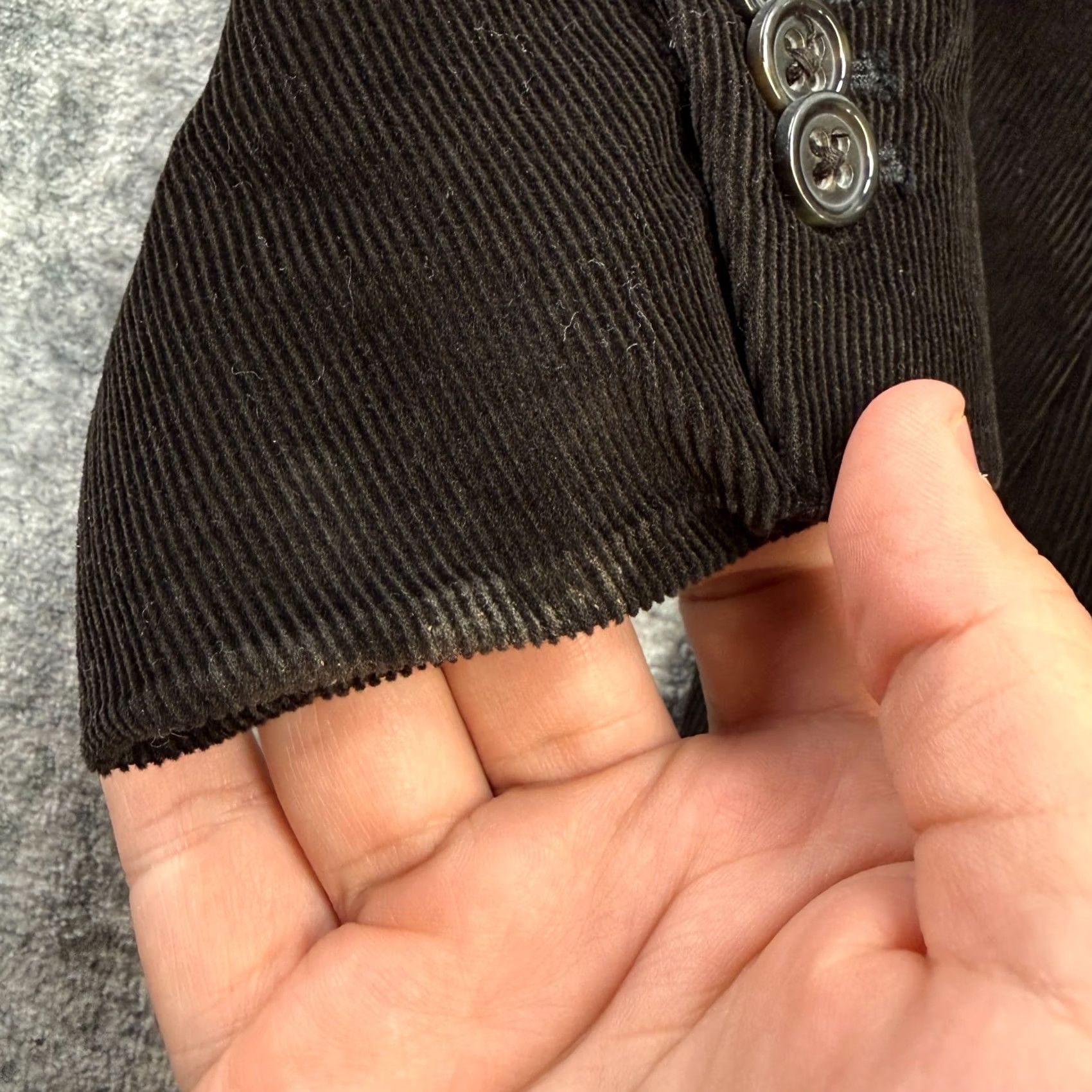 Banana Republic Banana Republic Blazer Mens 40S Brown Corduroy Academia Professor Coat Short Jacket/Coat Size 40R - 3 Thumbnail