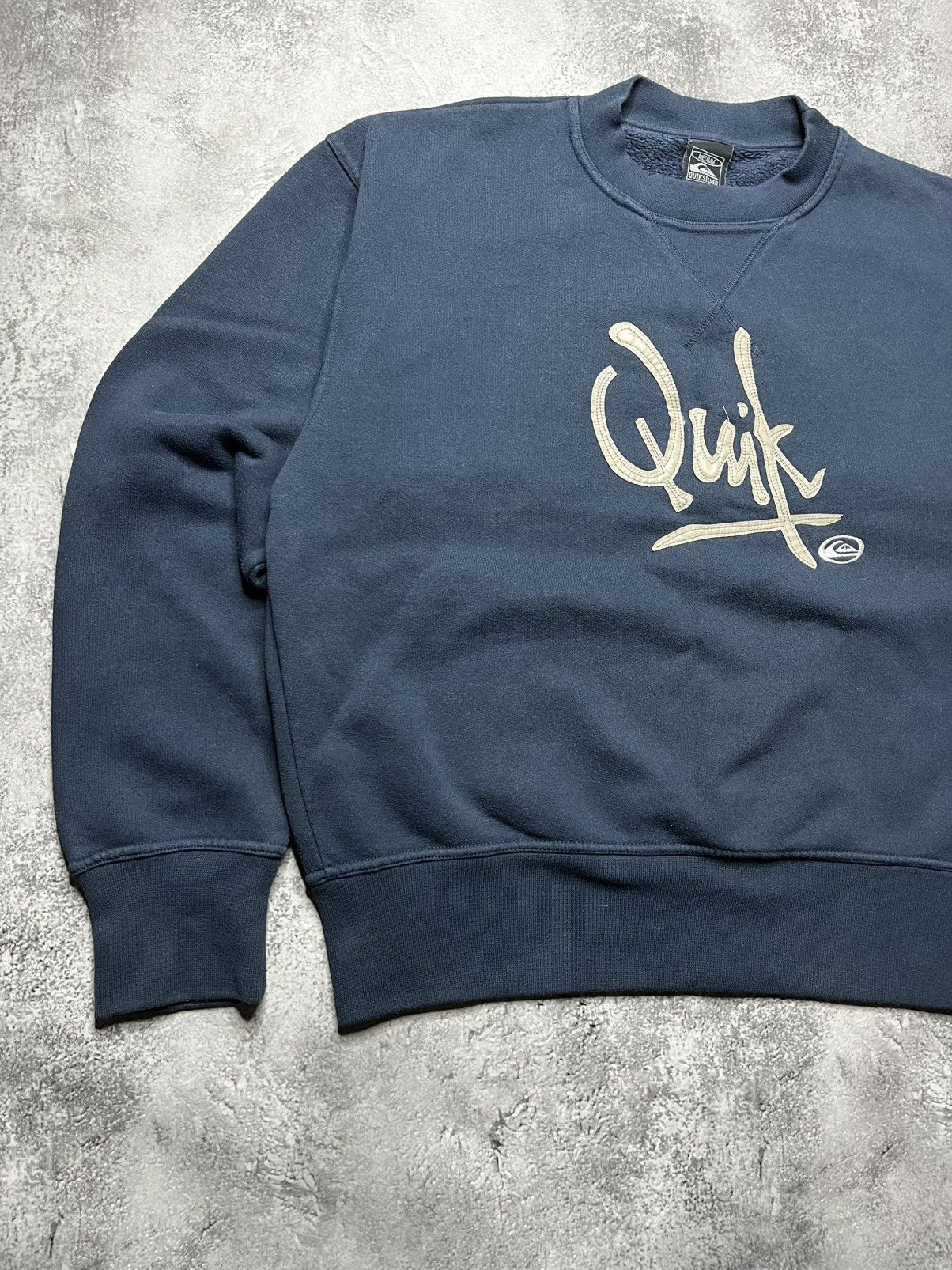 Quiksilver Vintage Quiksilver Sweatshirt Quik Men’s M Size US M / EU 48-50 / 2 - 2 Thumbnail