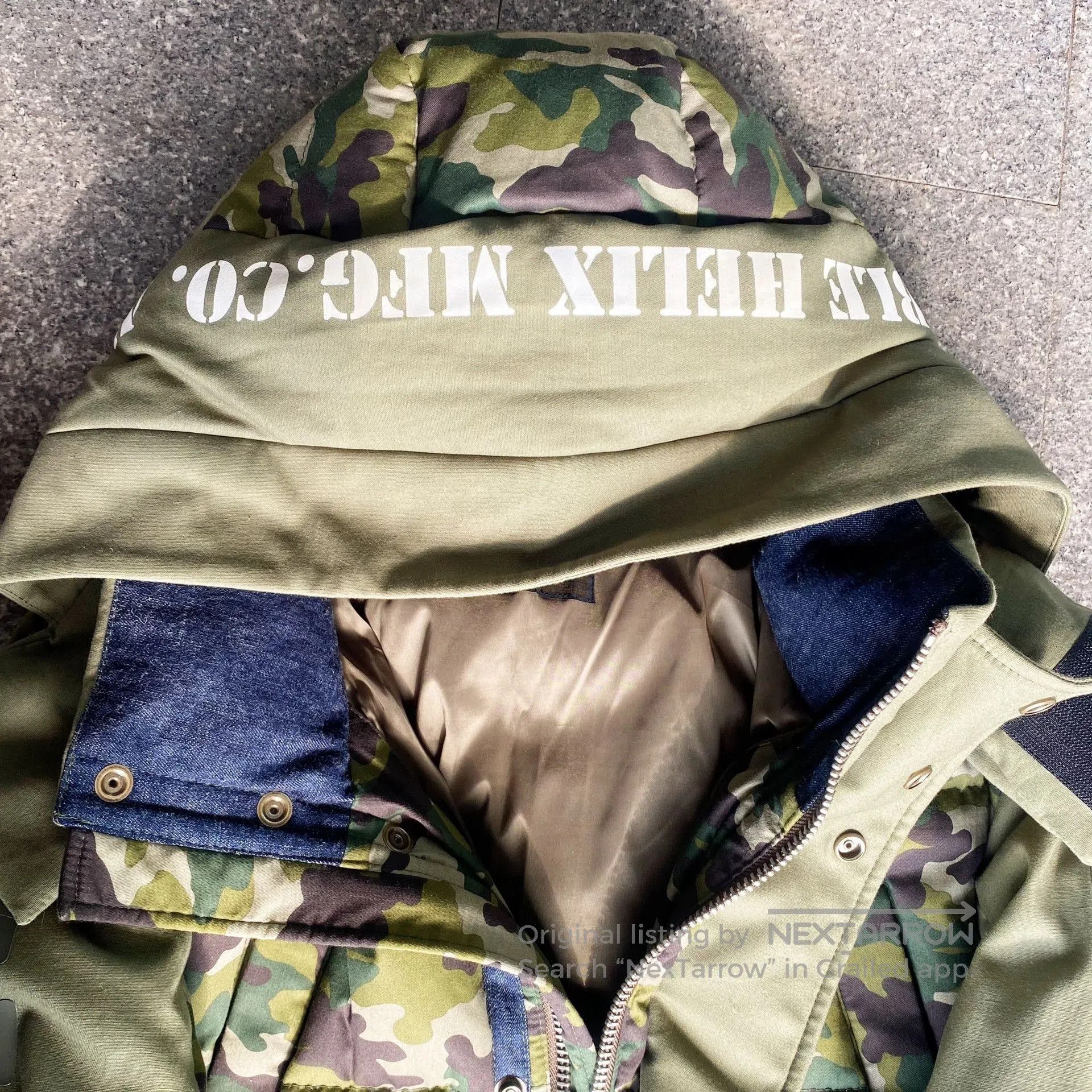 DOUBLE HELIX Double Helix Camo N3B Down Jacket. Size US L / EU 52-54 / 3 - 3 Thumbnail