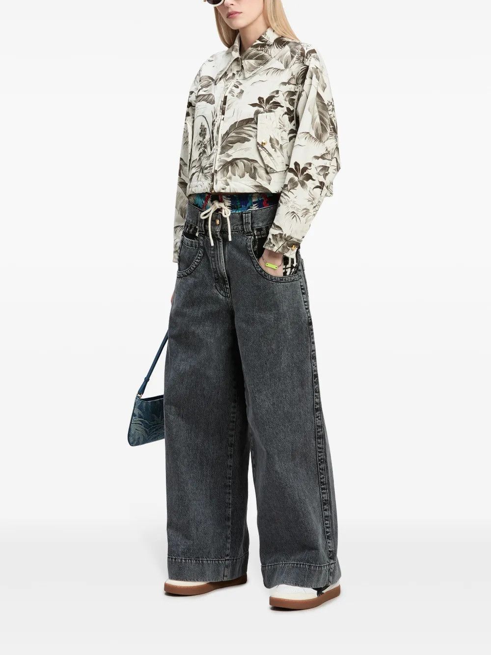 Palm Angels o1y1125 Denim Pant in Black Size 24" / US 00 / IT 34 - 5 Thumbnail