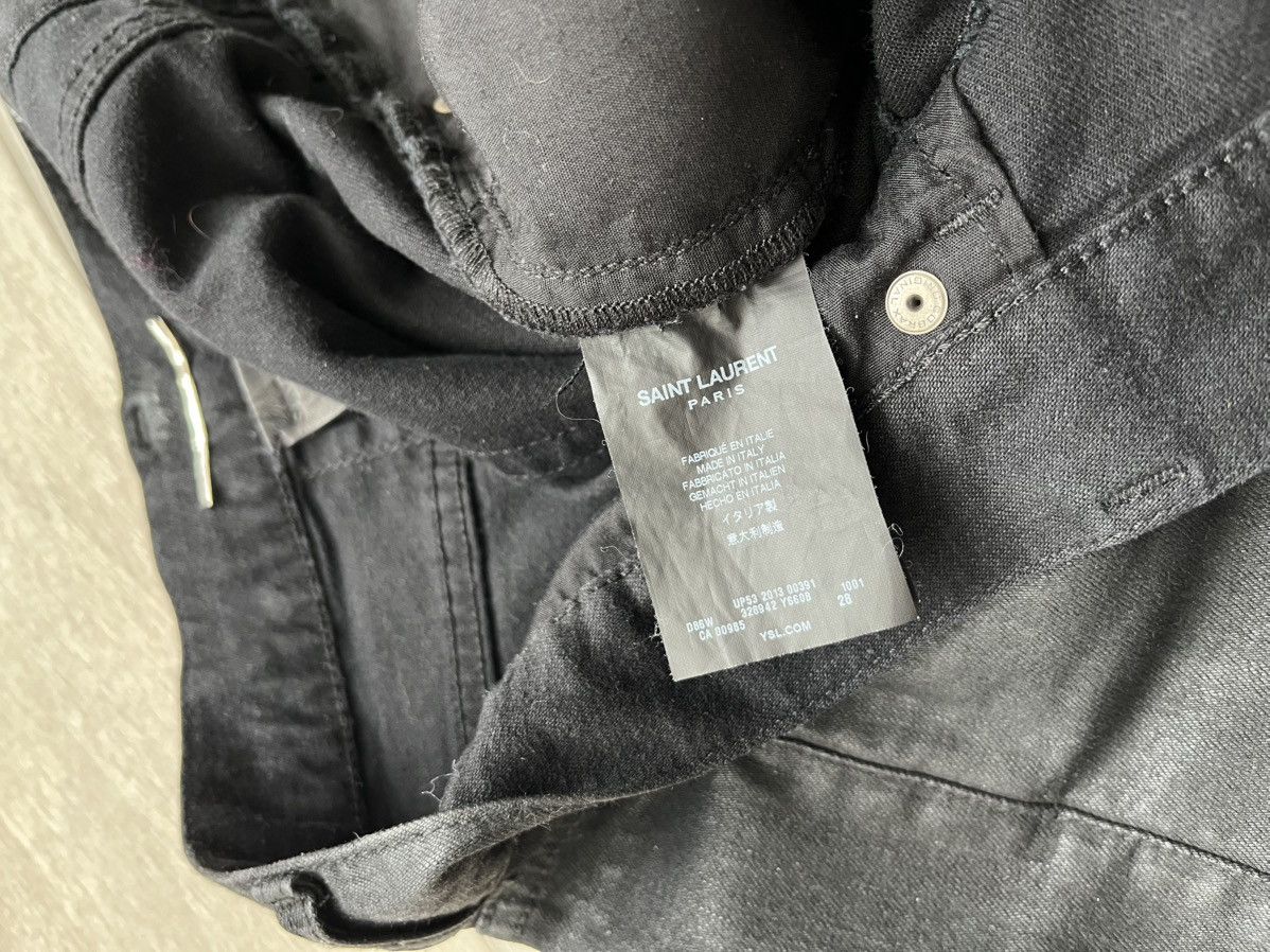 Saint Laurent Paris Saint Laurent waxed jeans Size US 28 / EU 44 - 5 Thumbnail