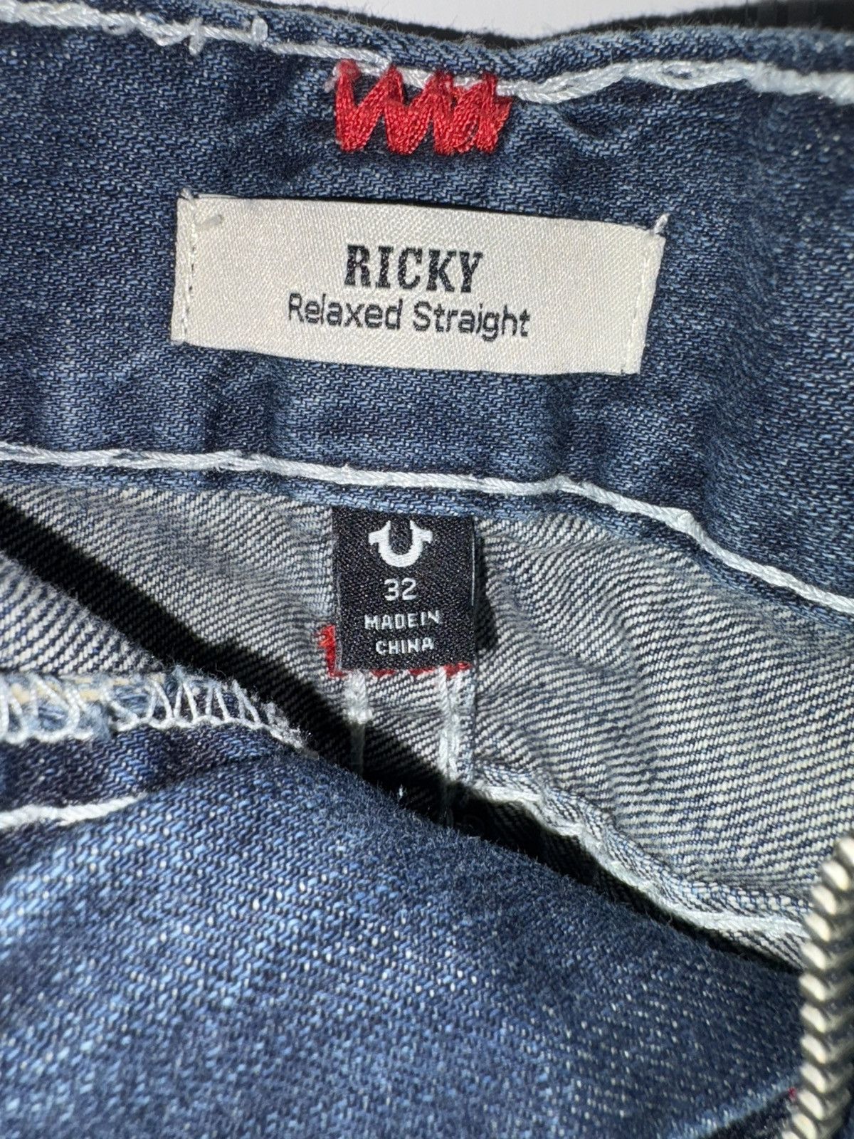 True Religion True Religion Ricky Jeans Size US 32 / EU 48 - 6 Thumbnail