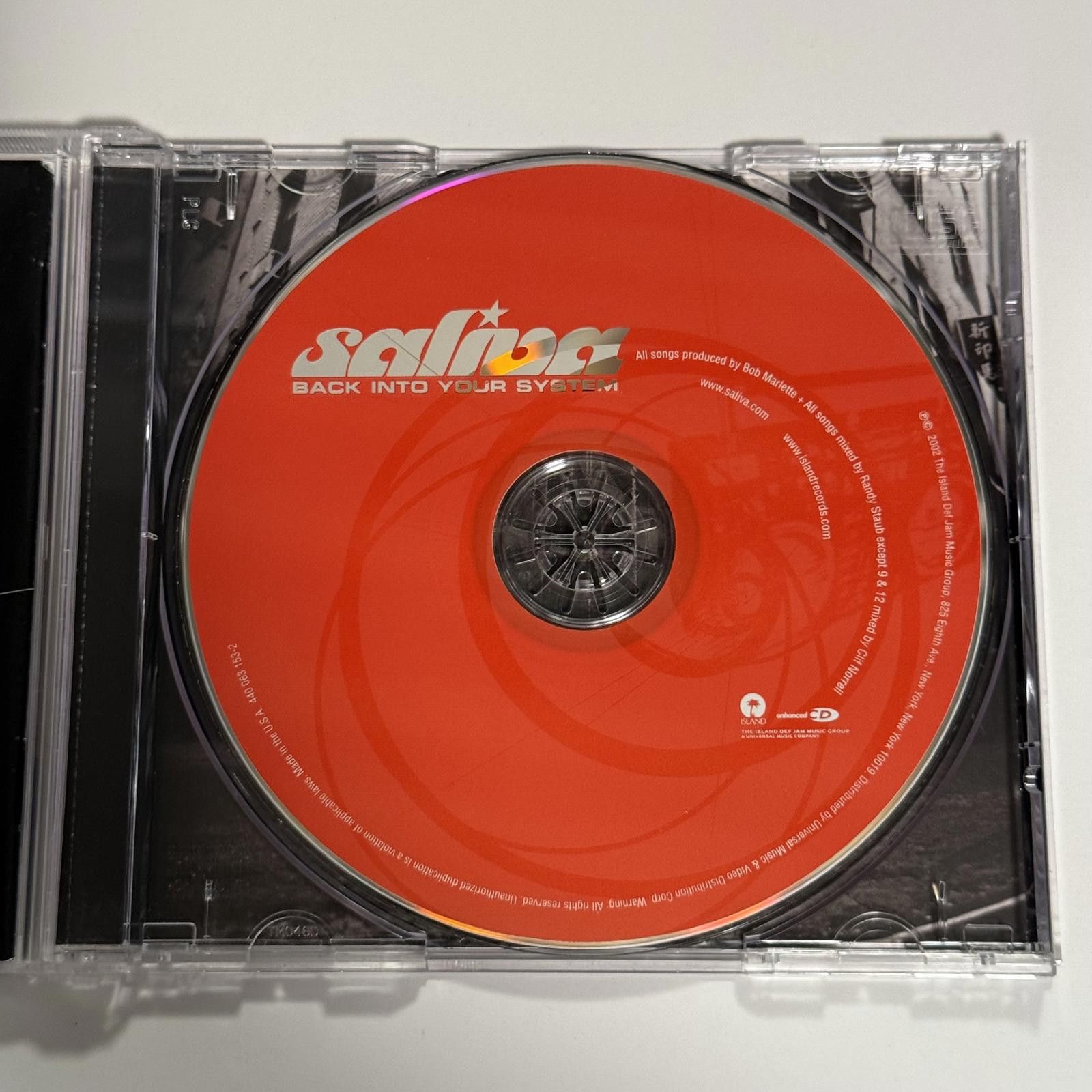 Designer Saliva - Back Into Your System Enhanced CD 2002 Y2K NM/M Size ONE SIZE - 5 Thumbnail