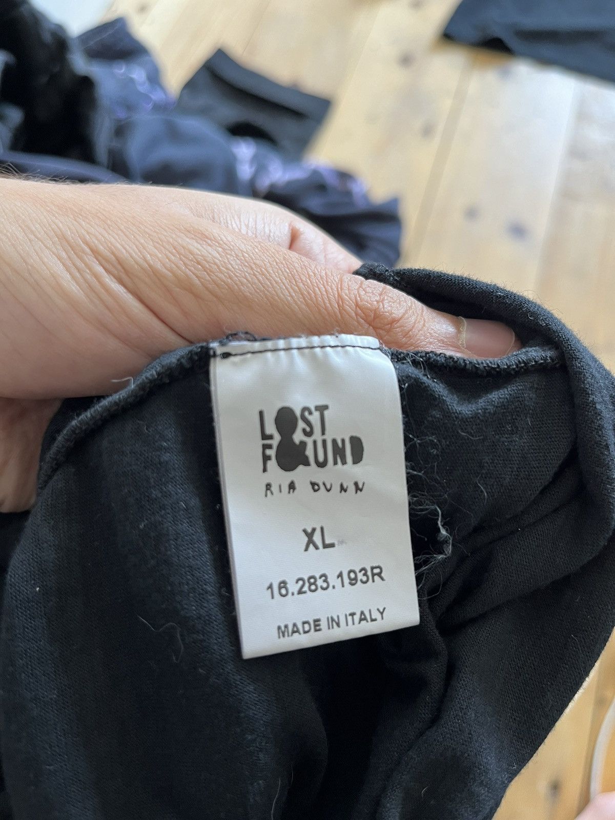 Lost & Found Ria Dunn Sleeveless hoody for layering Size US XL / EU 56 / 4 - 6 Thumbnail