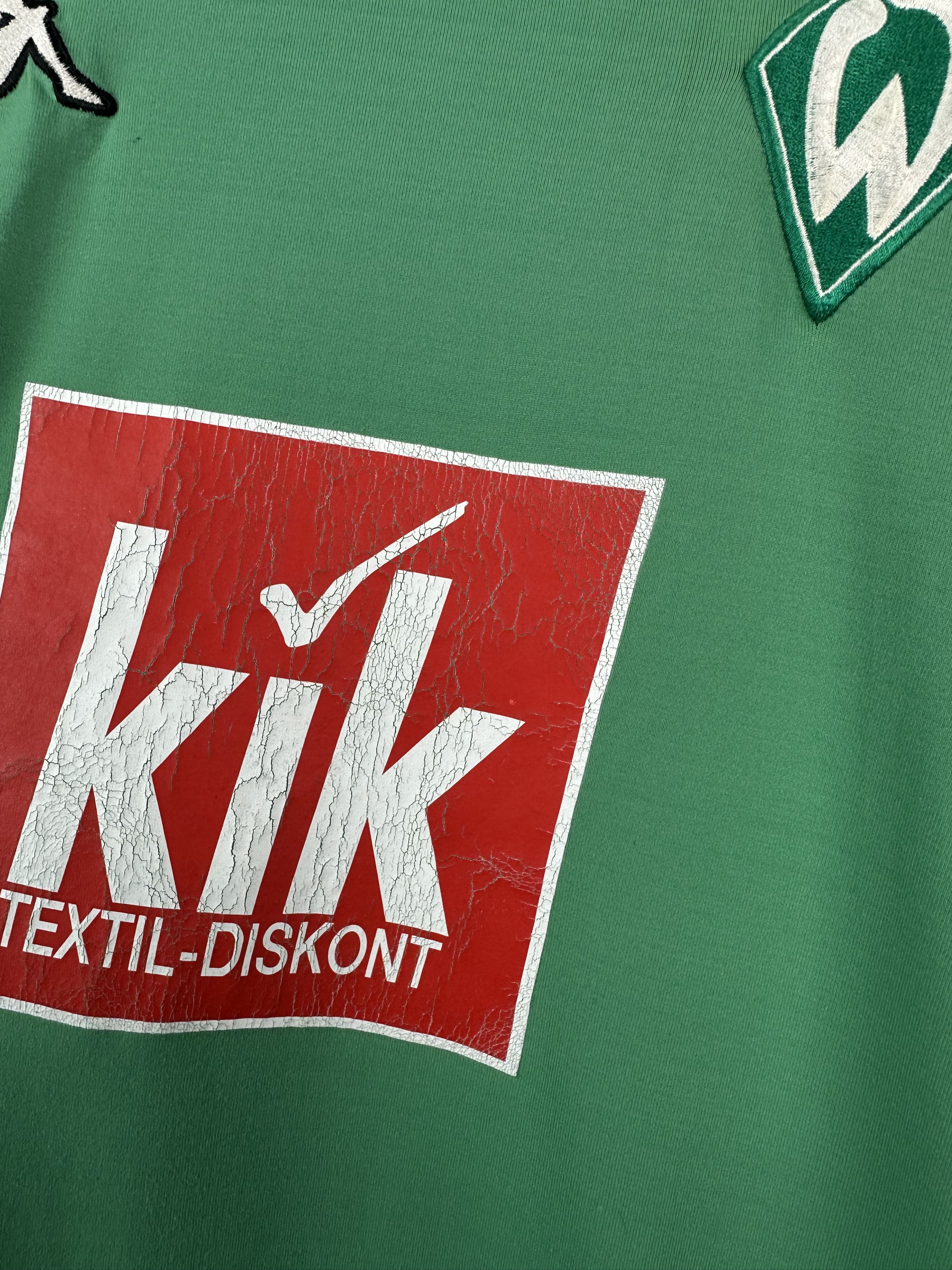 Kappa × Vintage Werder Bremen Home football shirt 2004 Soccer Kappa Jersey Size US M / EU 48-50 / 2 - 6 Thumbnail