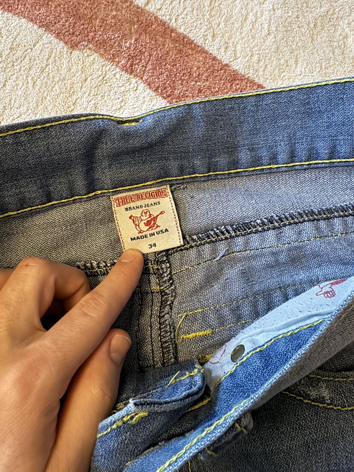 True Religion True religion jeans Size US 32 / EU 48 - 3 Thumbnail