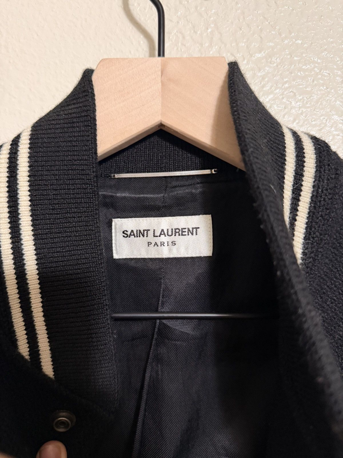 Saint Laurent Paris Saint Laurent Teddy Varsity Jacket Size US M / EU 48-50 / 2 - 3 Thumbnail