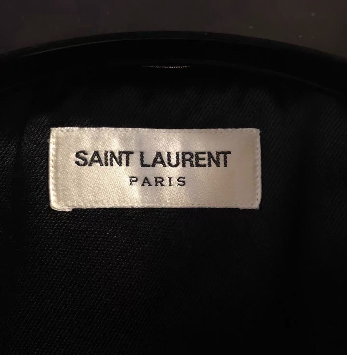 Saint Laurent Paris × Yves Saint Laurent Saint Laurent 16ss motorcycle leather jacket2410-Nextarrow Size US M / EU 48-50 / 2 - 7 Thumbnail