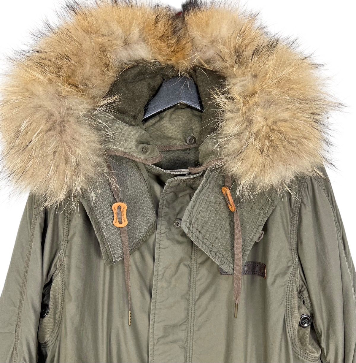 14th Addiction × GOAT Crew × Le Grande Bleu (L.G.B.) GOA Winter Parka Jacket Women Size Medium Furs Hoodie Size M / US 6-8 / IT 42-44 - 3 Thumbnail