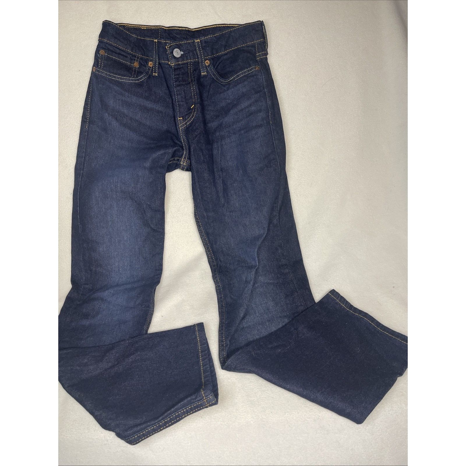 Levi's Levis 511 Men’s 28 X 30 Jeans Slim Stretch Dark Blue Denim Size US 28 / EU 44 - 2 Thumbnail