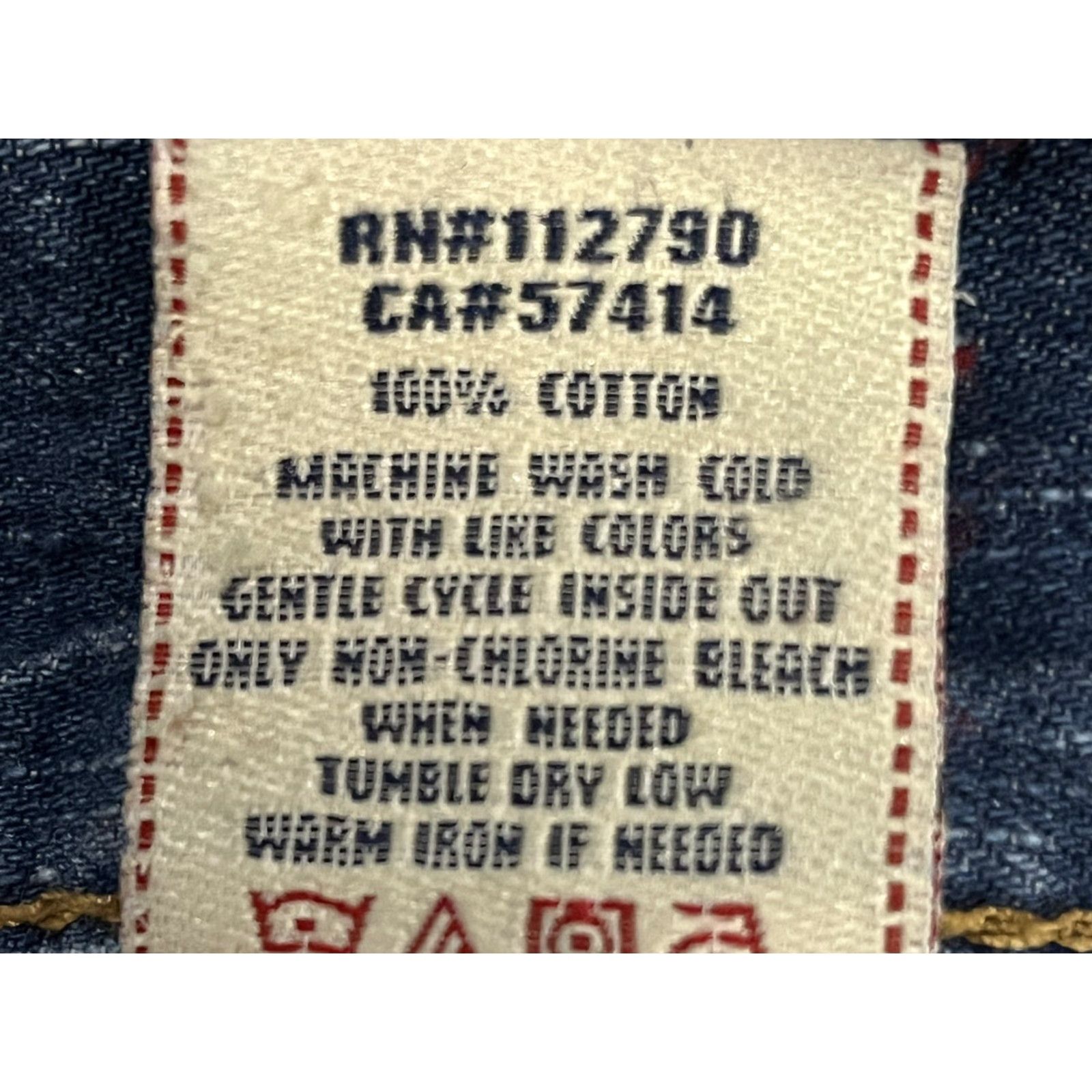 True Religion VINTAGE True Religion Ricky Jeans Men's Straight Leg 32x33 Blue Distressed Denim Size US 32 / EU 48 - 6 Thumbnail